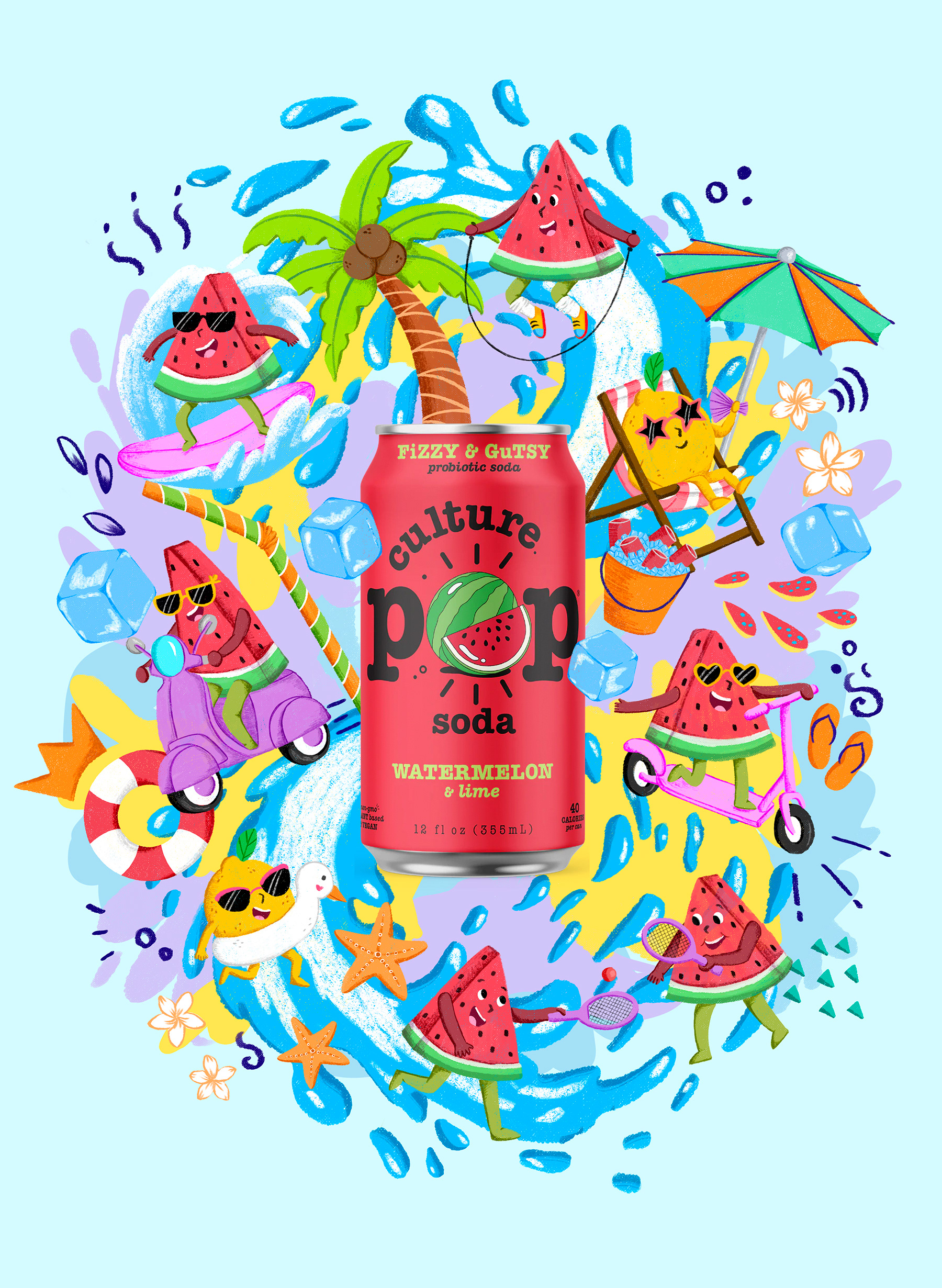 Fictional advertising project