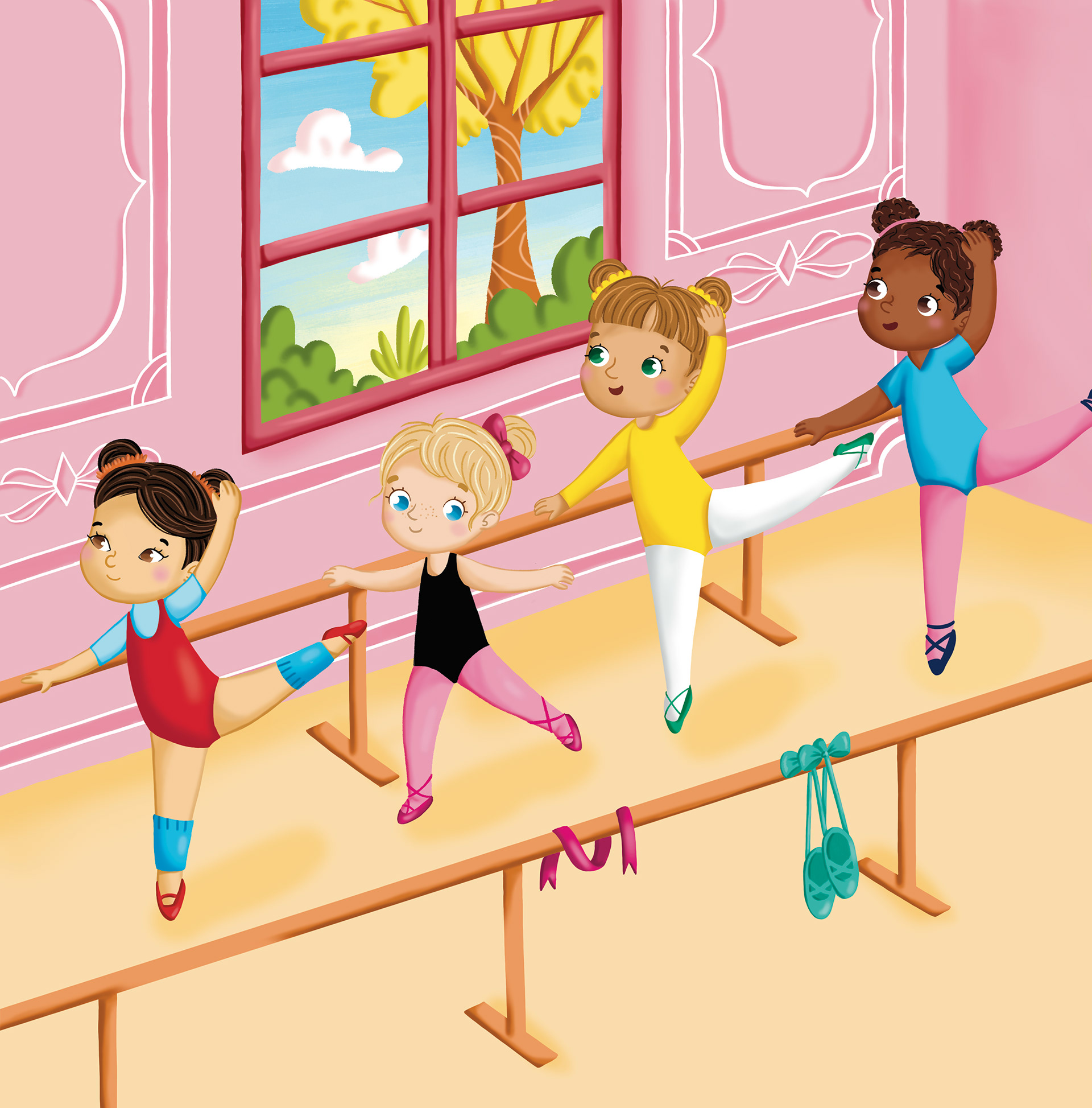 "Brave Little Nikki Learns To Cheer" Picture Book