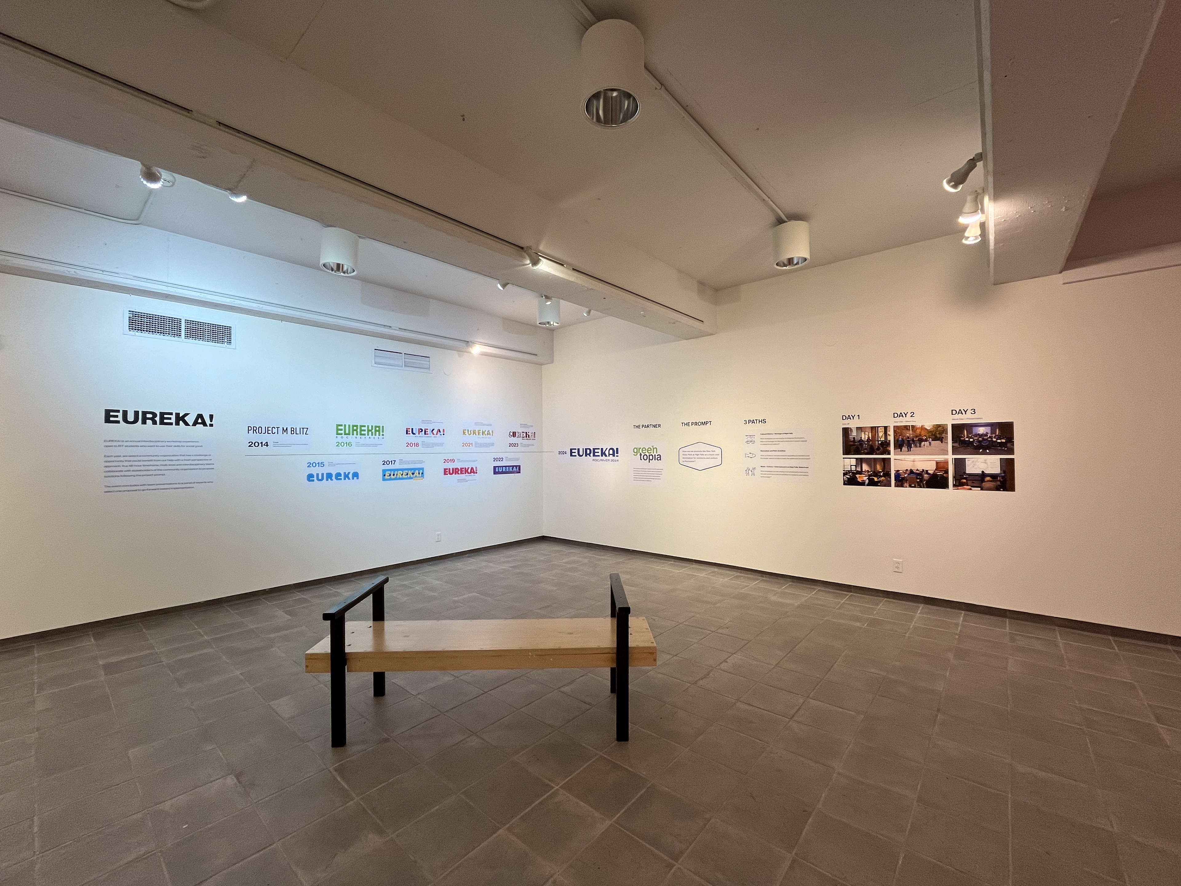 Gallery space overview