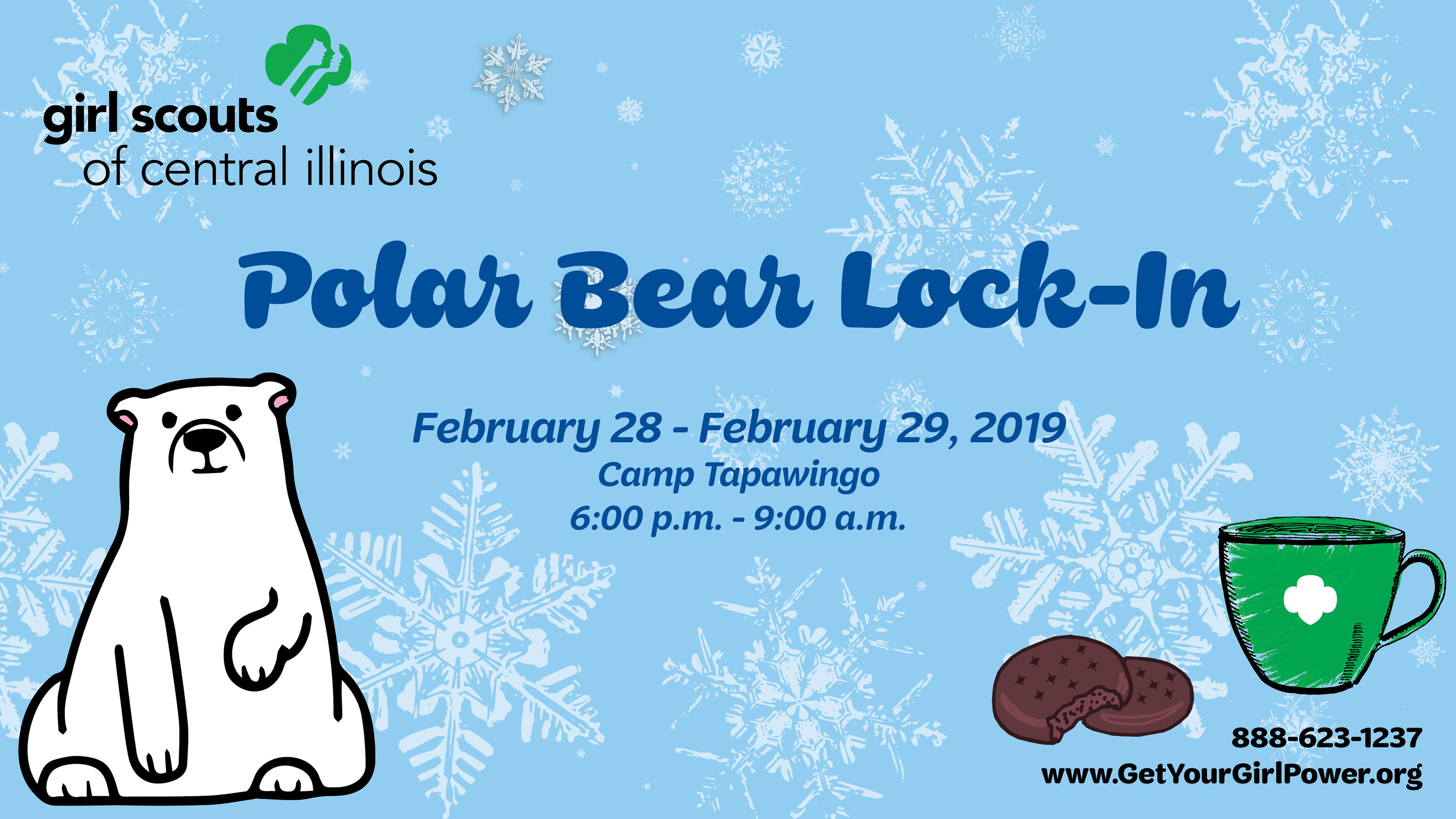 Polar Bear Lock-In Banner