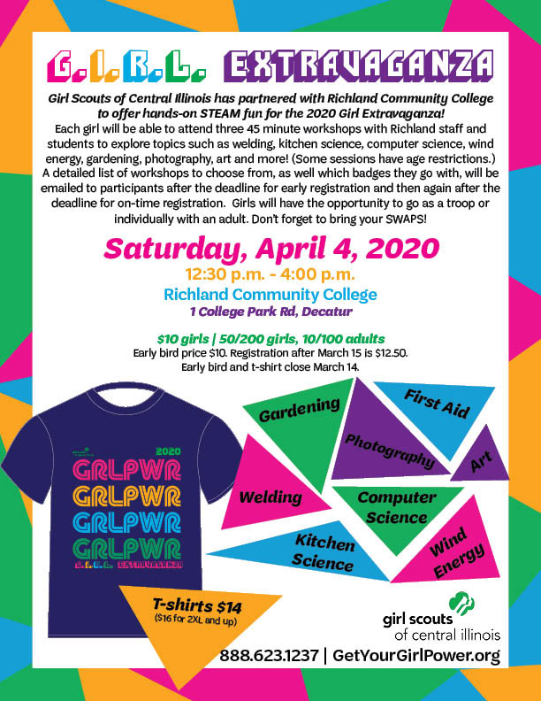 GIRL Extravaganza Flyer