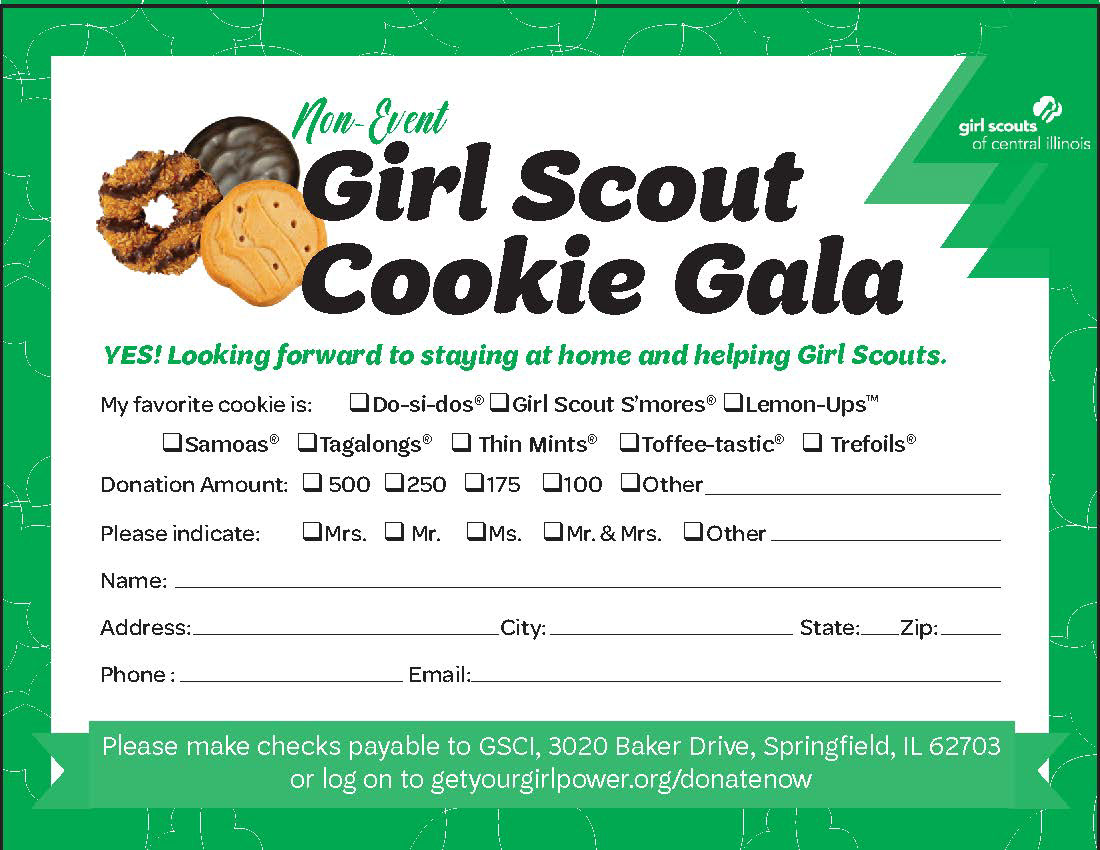 Cookie Gala Fundraiser