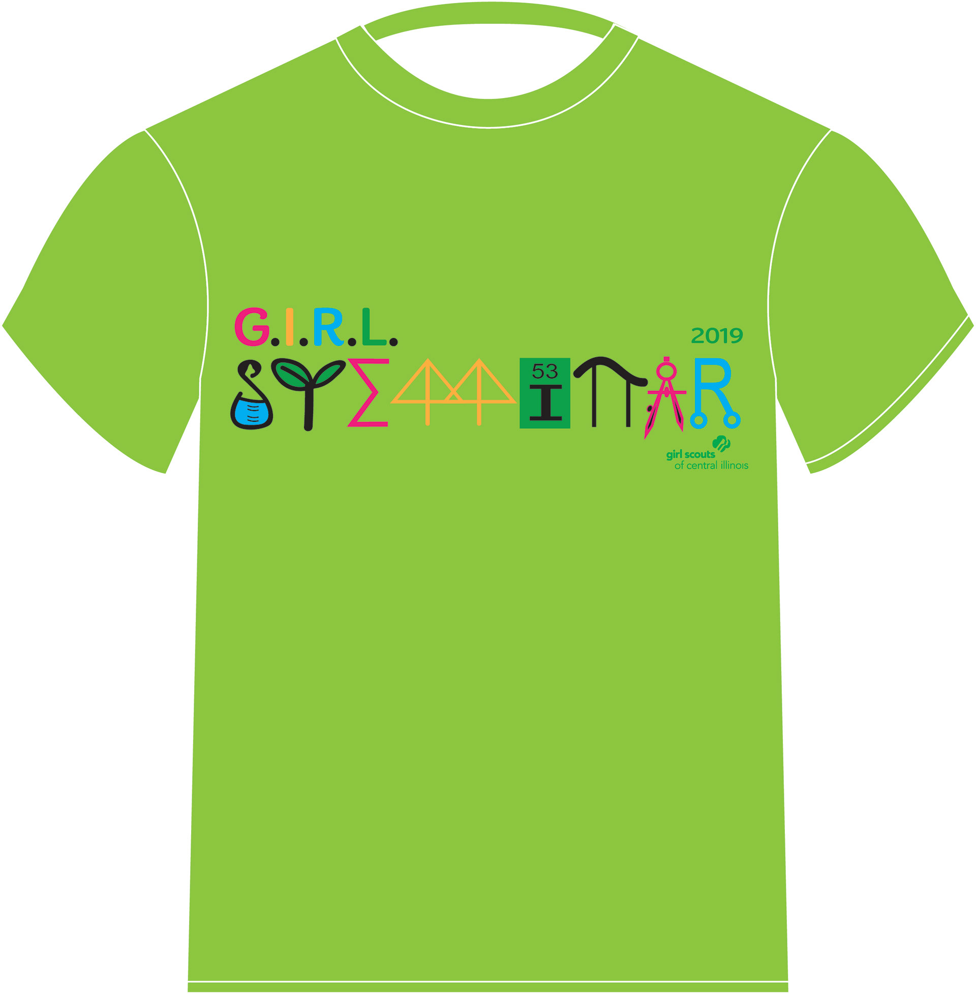 STEMinar 2019 Shirt Design