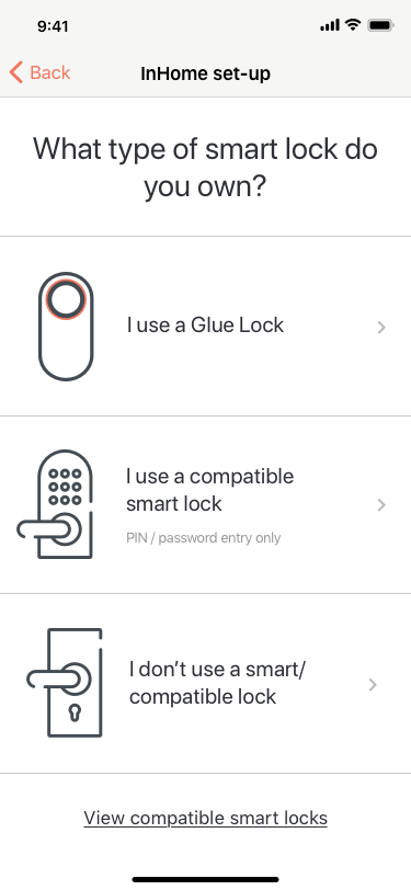 Choosing a lock