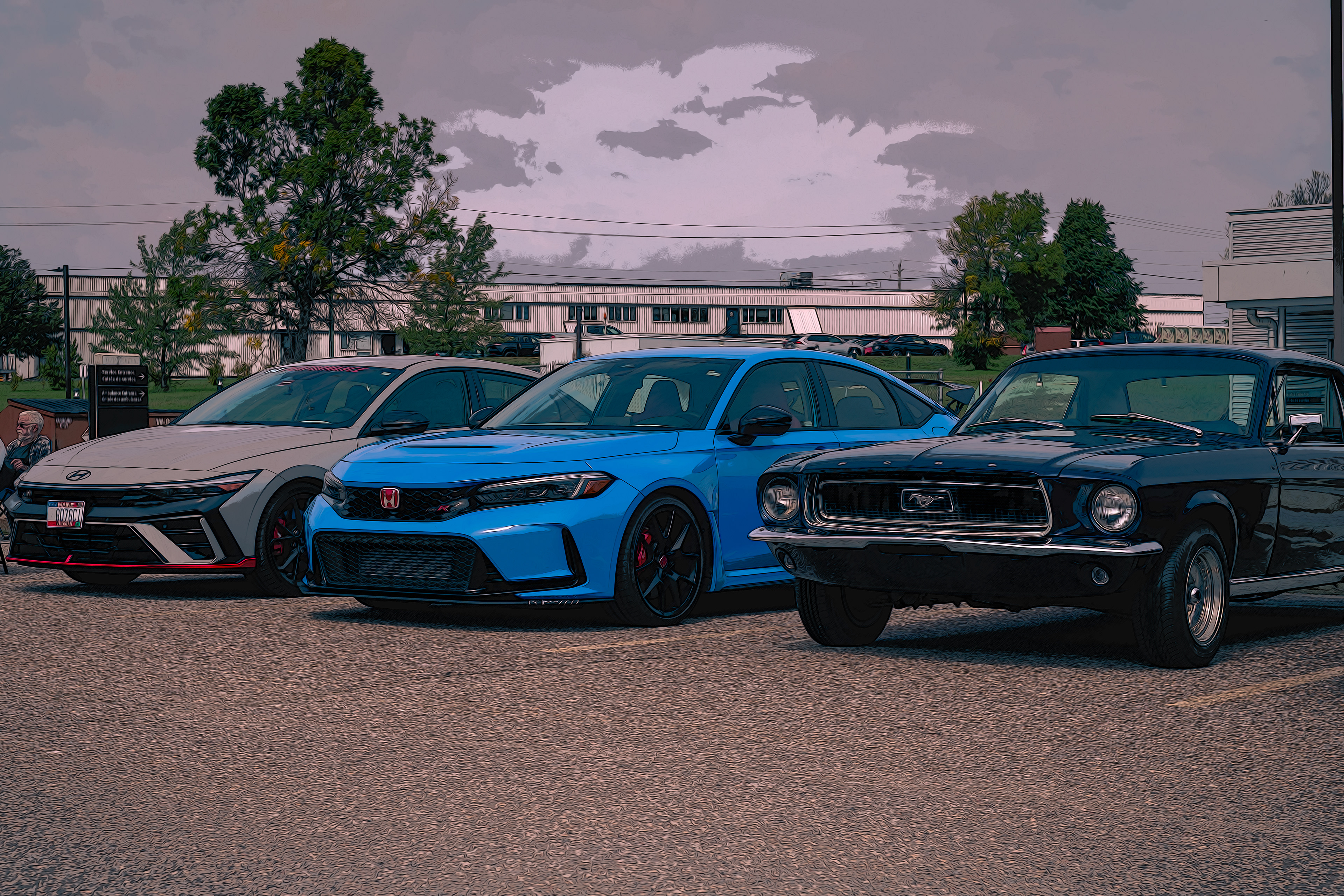 2024 Civic Type-R, 2026 Elantra N & 1968 Mustang