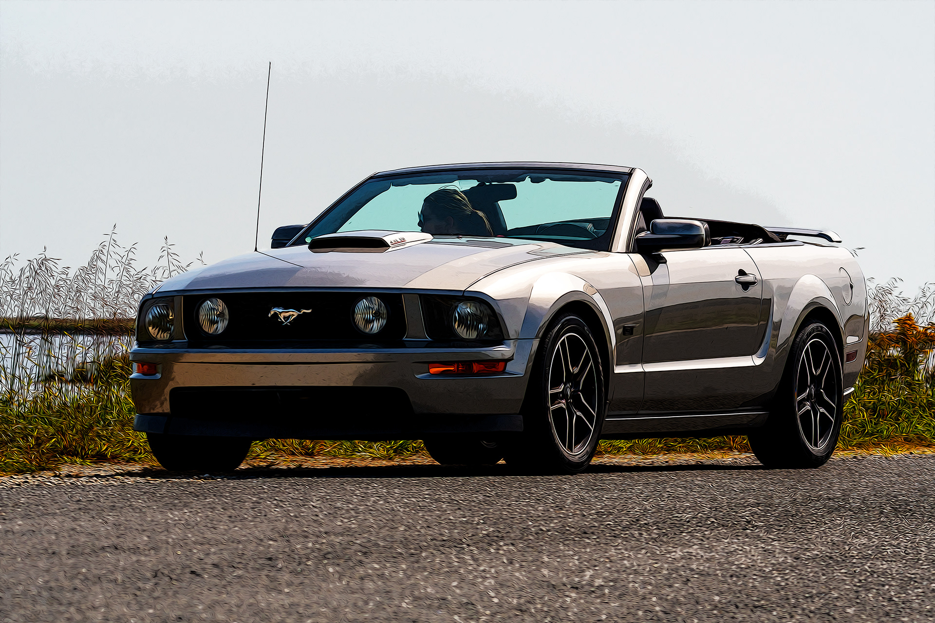 2008 Mustang GT Front 3/4