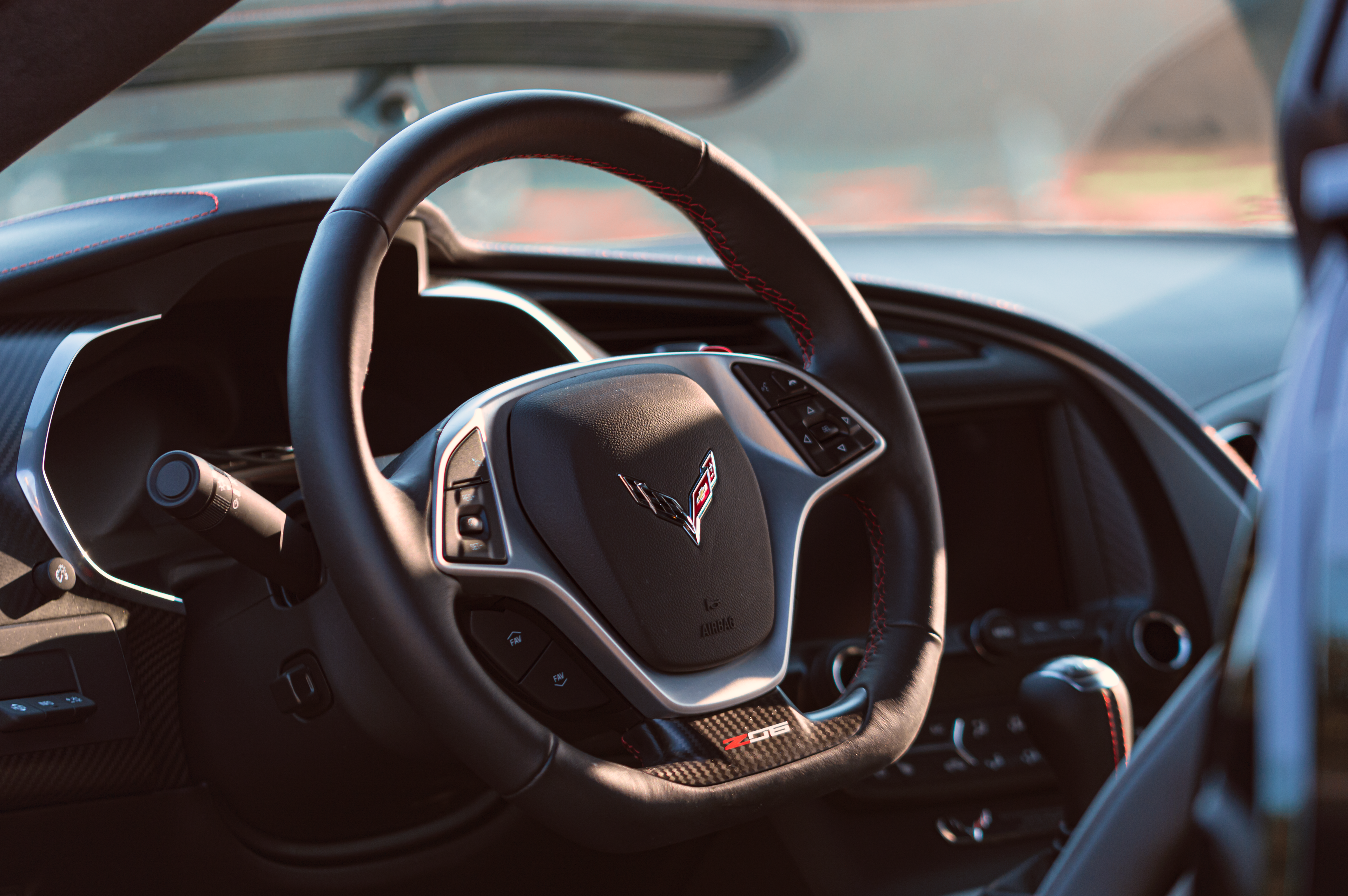 2019 Corvette Z06 Through the Window