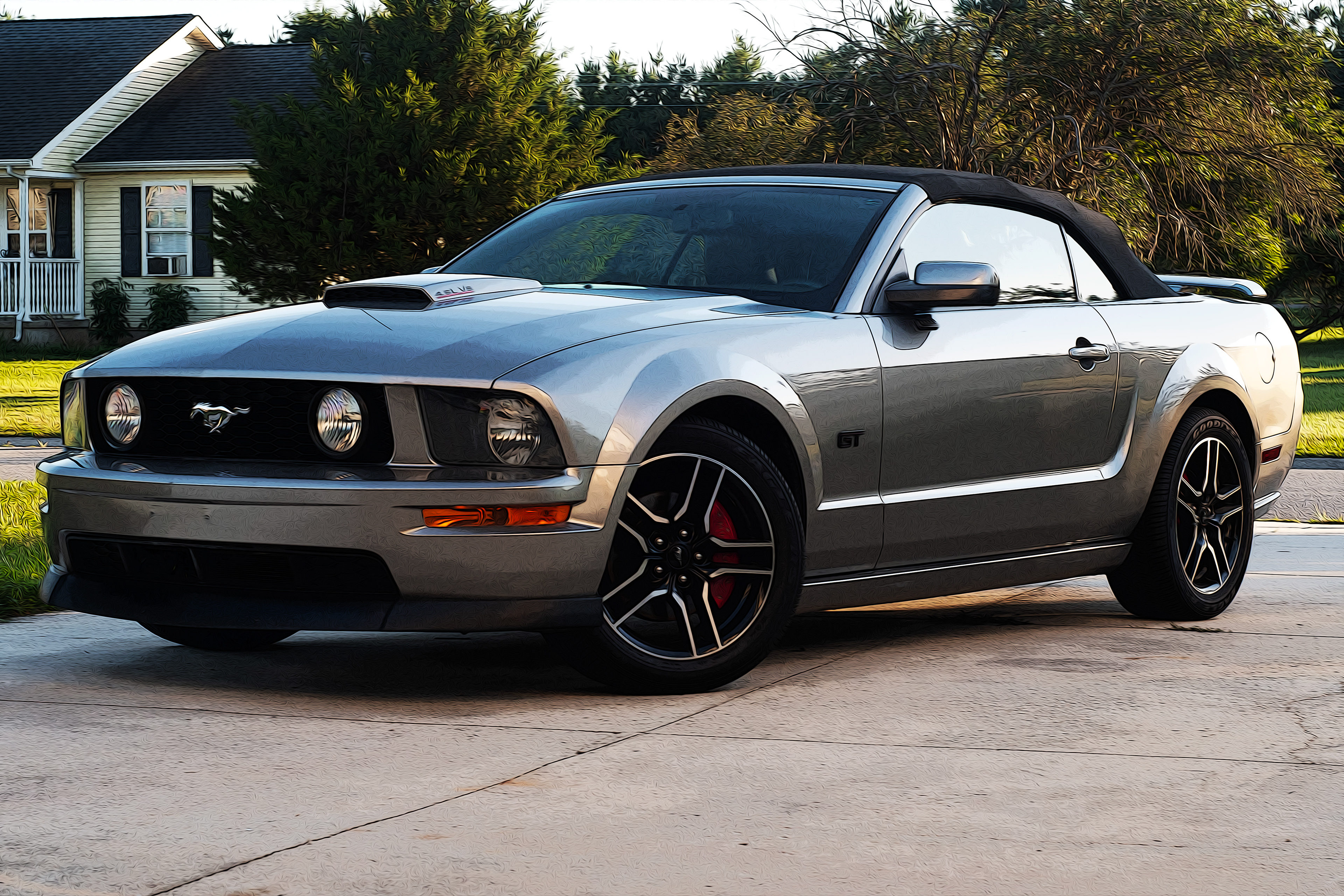 2008 Mustang GT Front 3/4