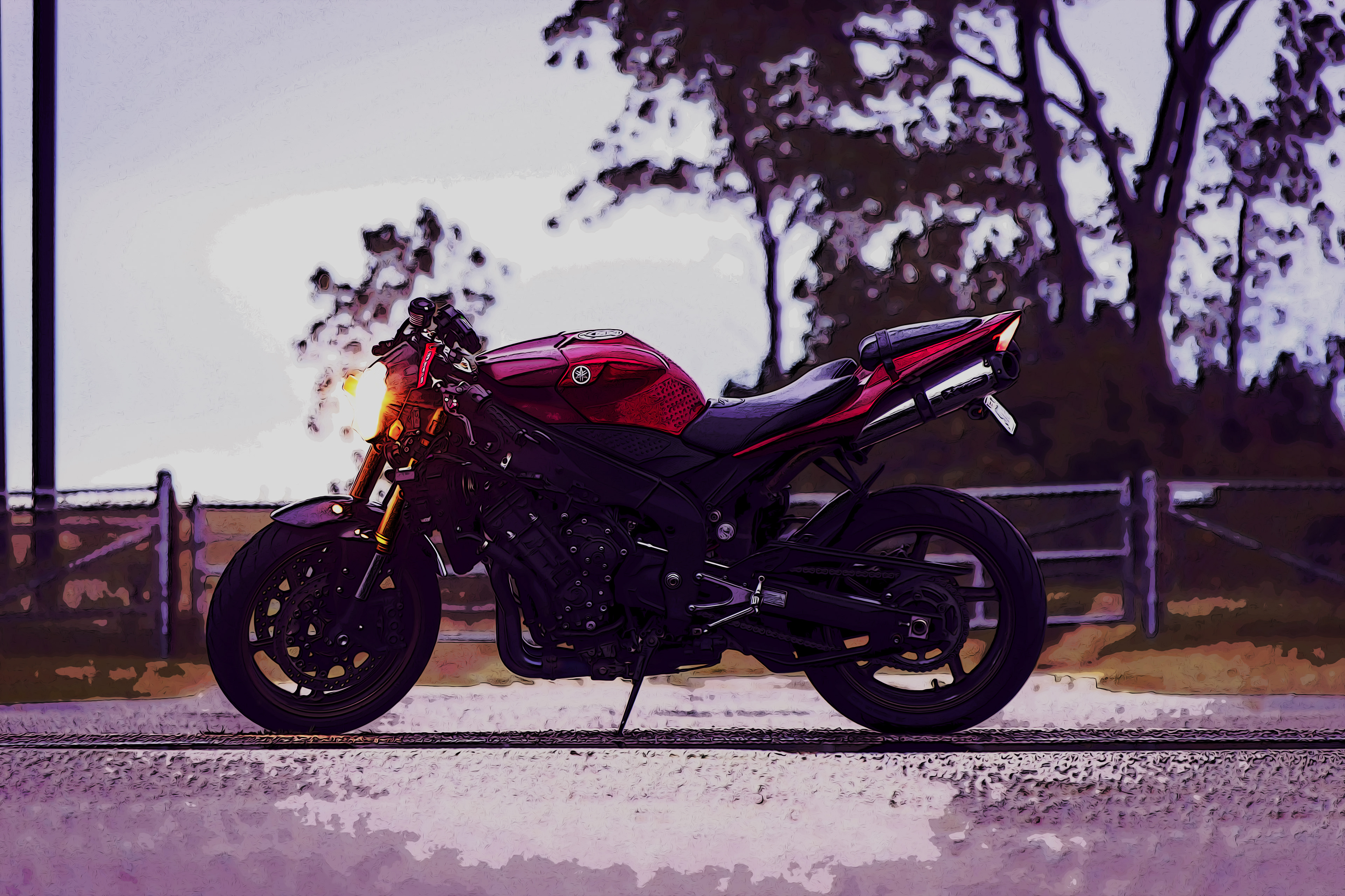 2008 R1 Side Profile