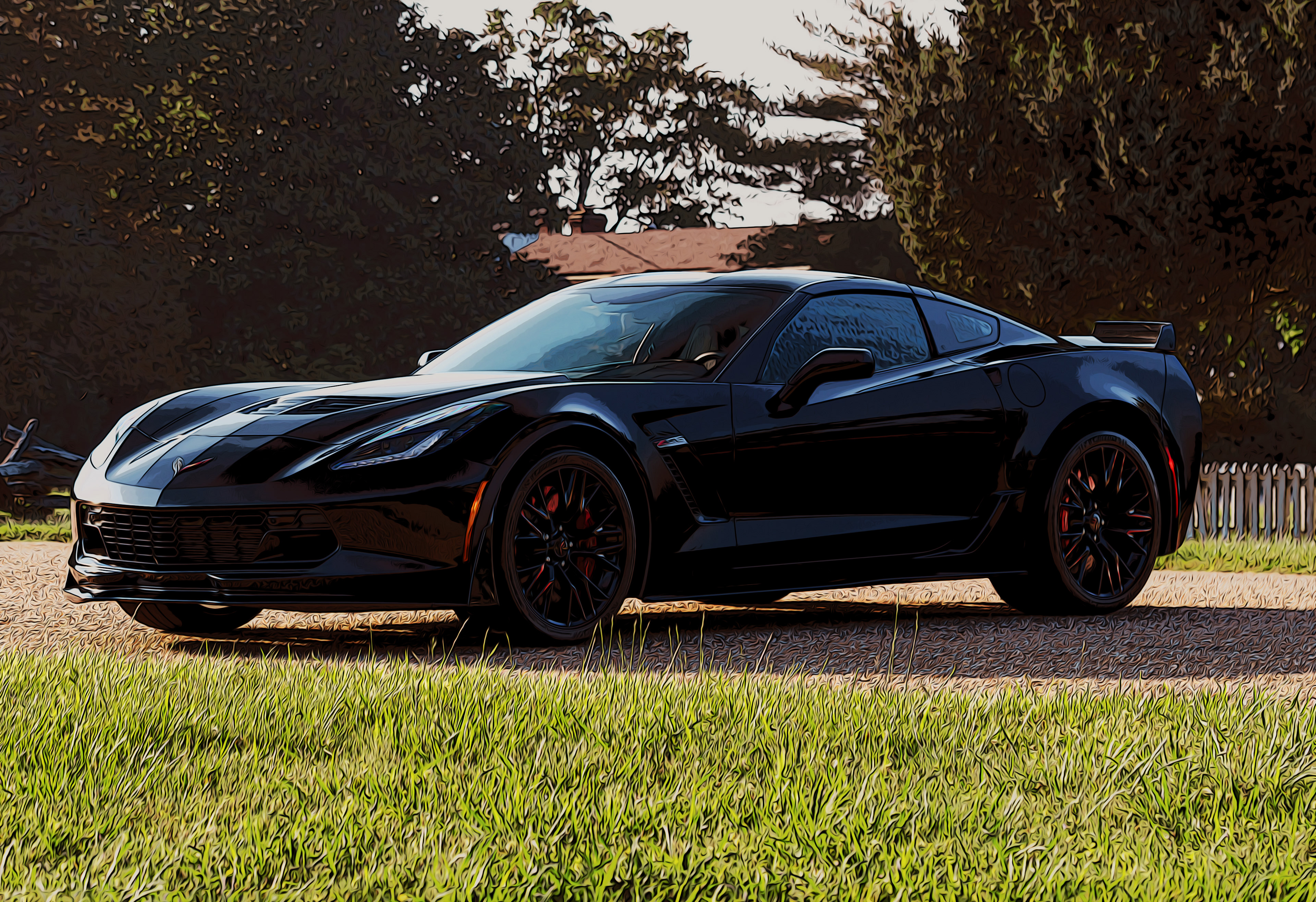 2019 Corvette Z06 Front 3/4 
