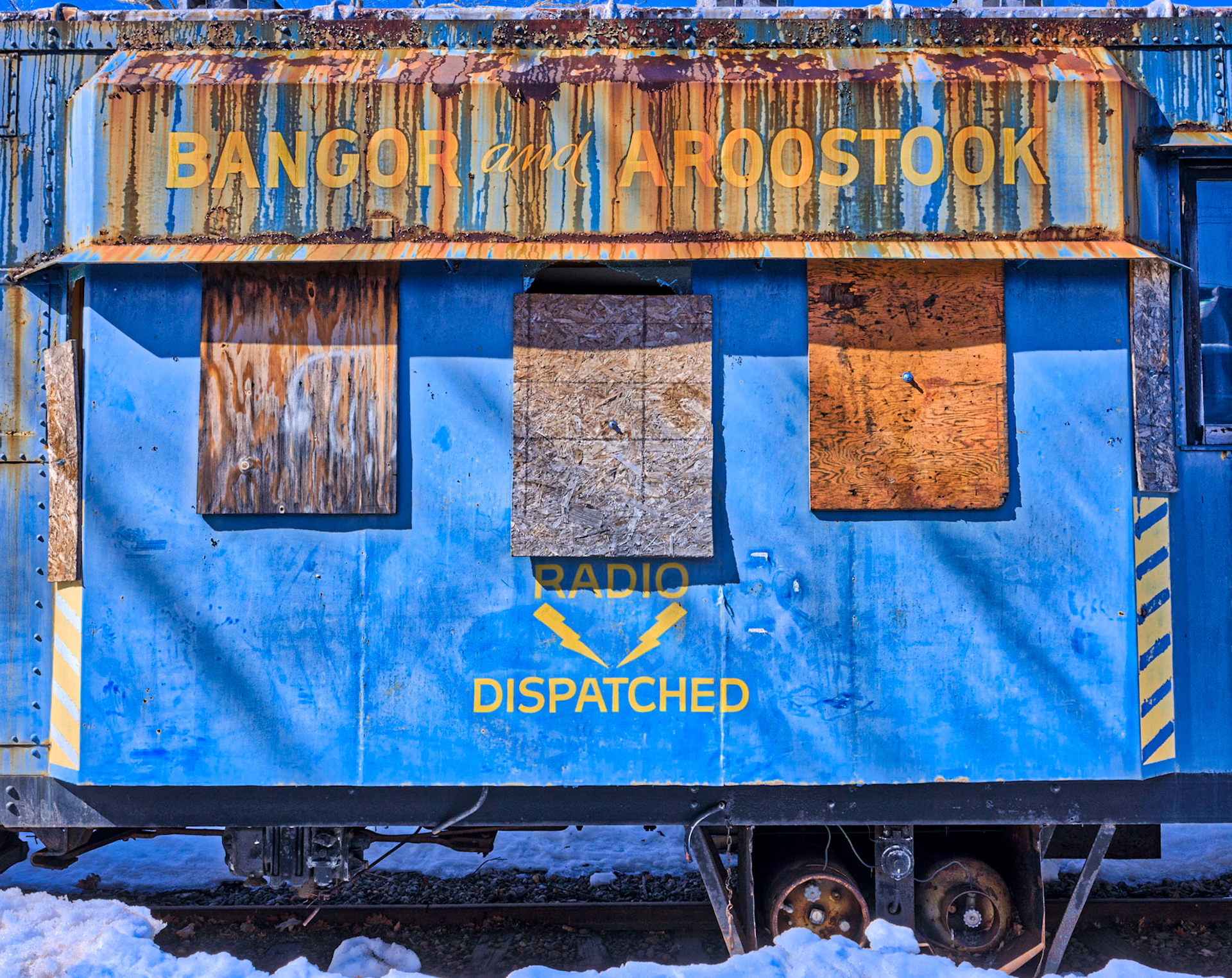 Abandoned Rail Car - Tilton, NH