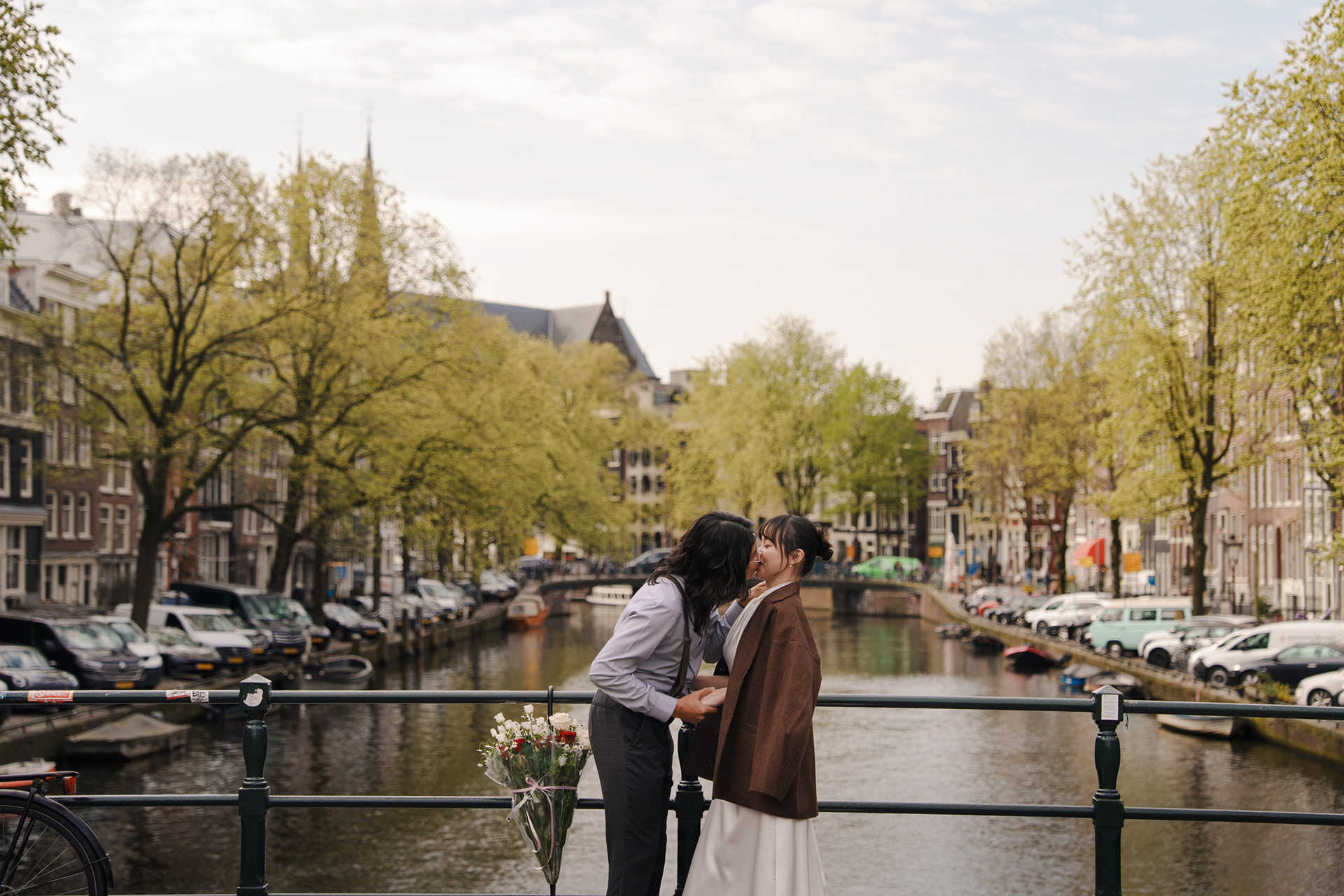 Europe destination photoshoot at Amsterdam