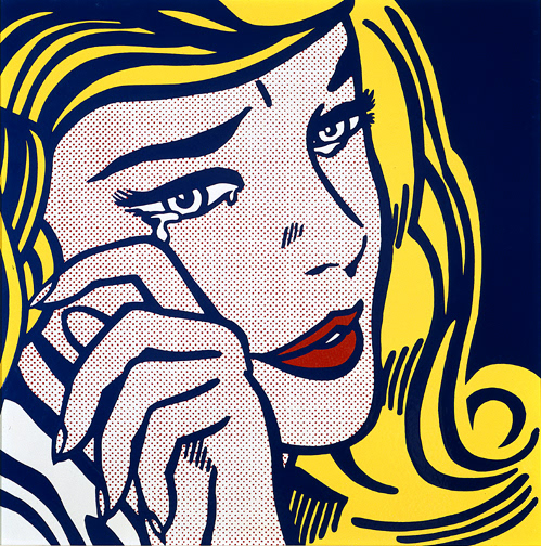 "Crying Girl" By Roy Lichtenstein (1964)