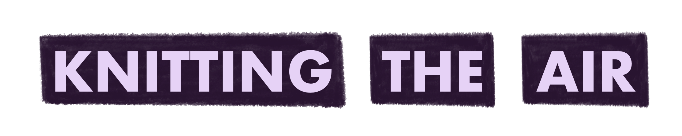 Knitting the Air