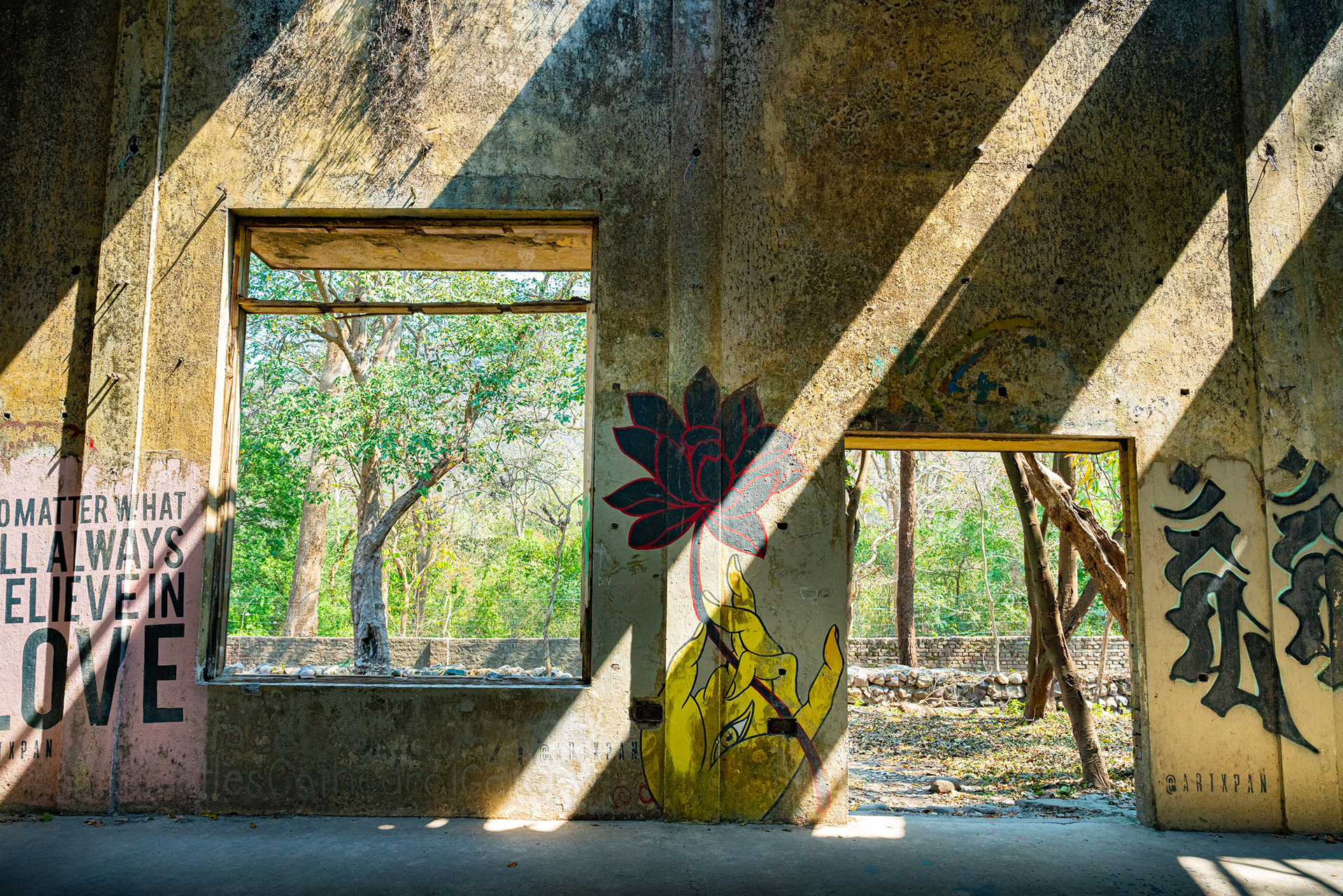 The Beatles (Swarg) Ashram, Rishikesh, Uttarakhand 