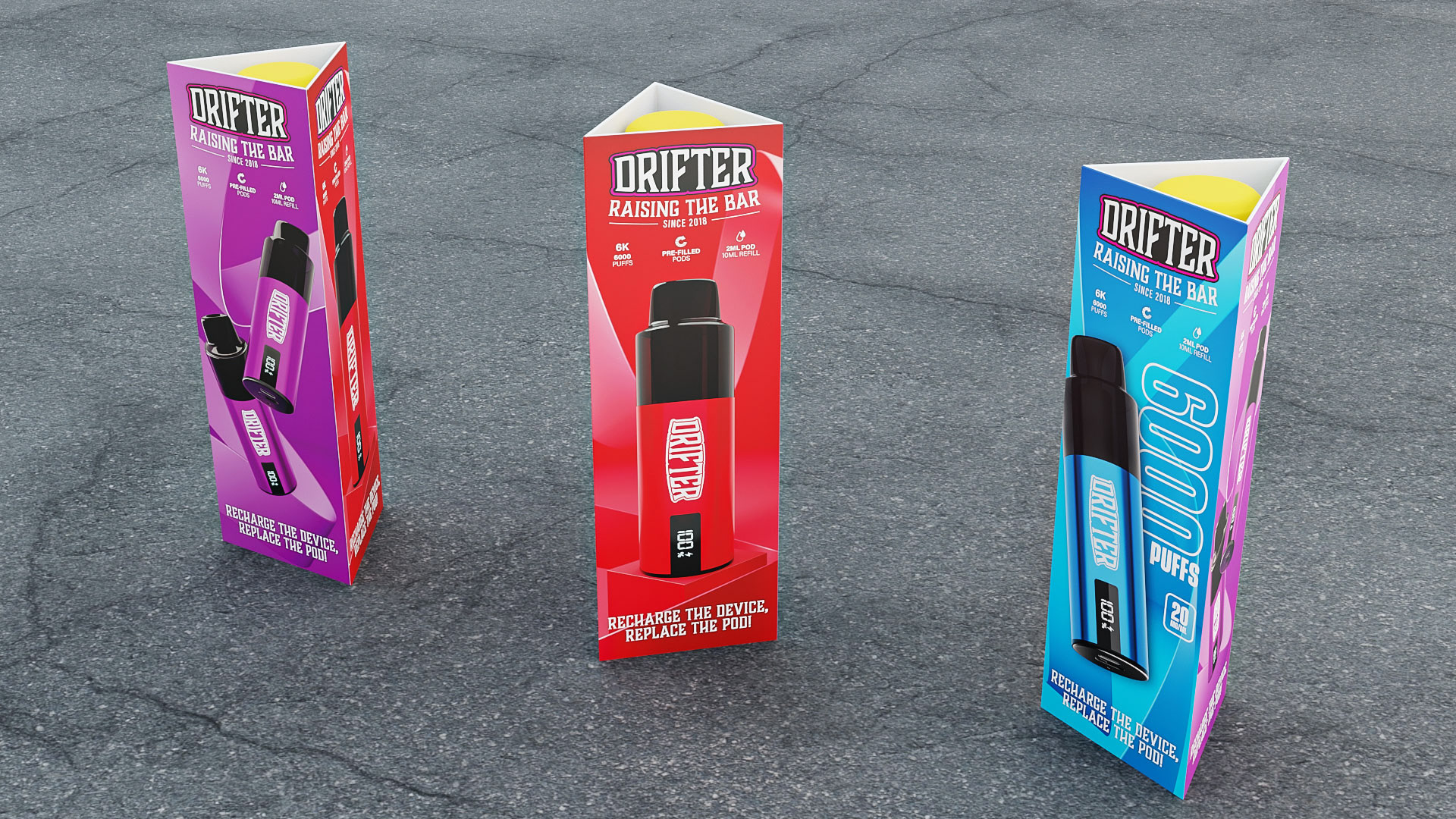 Drifter Bar 6000 bollard cover