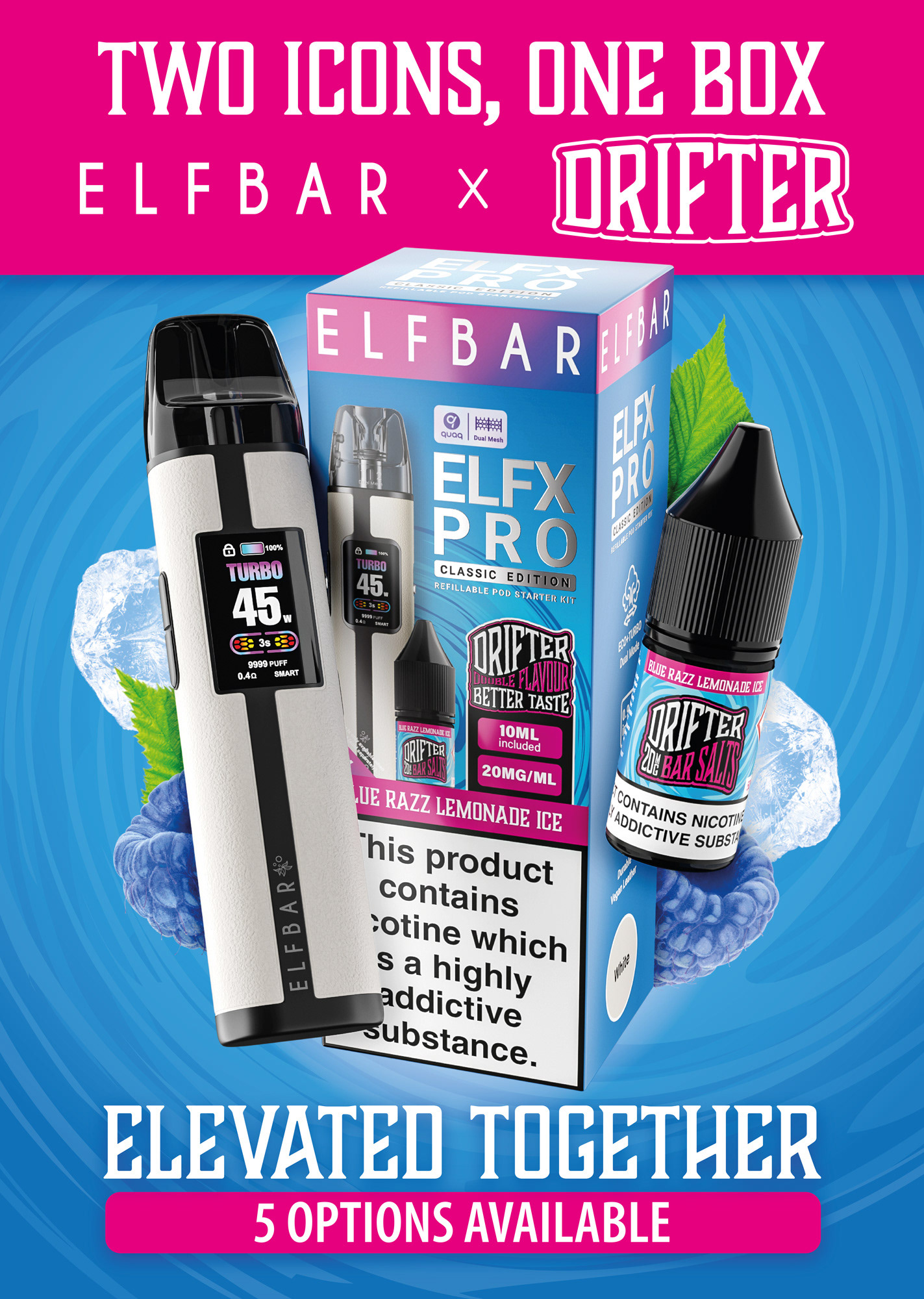 Drifter x Elf A3 poster