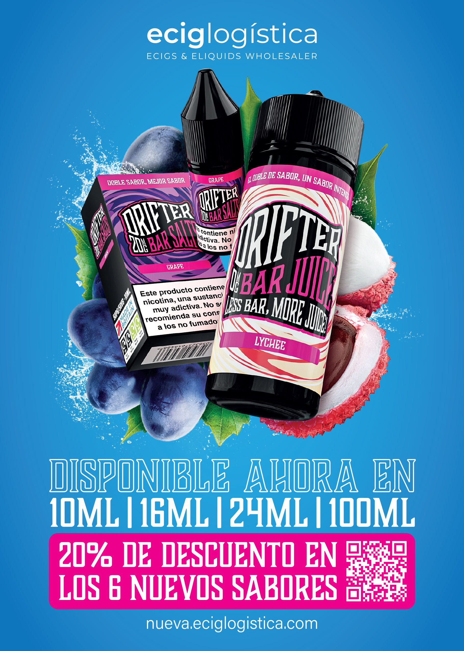 A5 flavour menu for Madrid Expo (front)