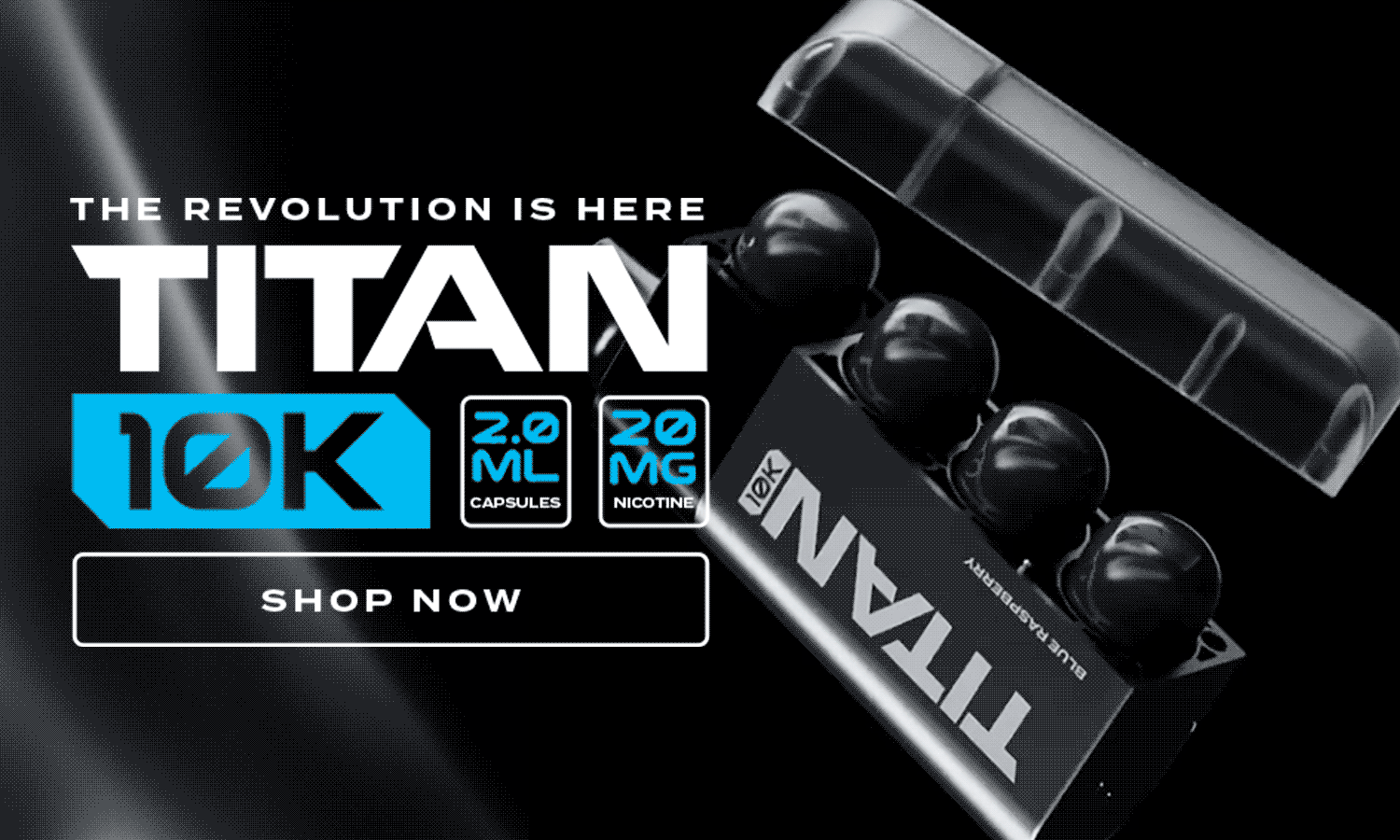 Titan 10K mobile web banner