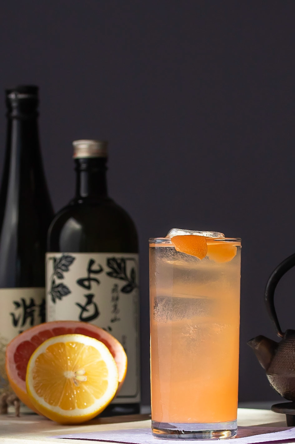 shochu sling: bespoke cocktail