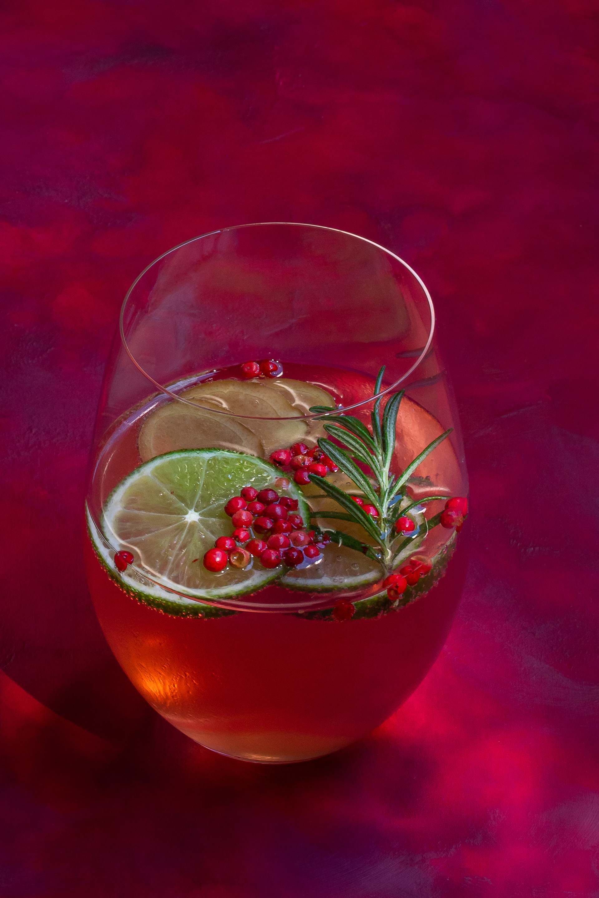 ginger gin tonica: bespoke cocktail