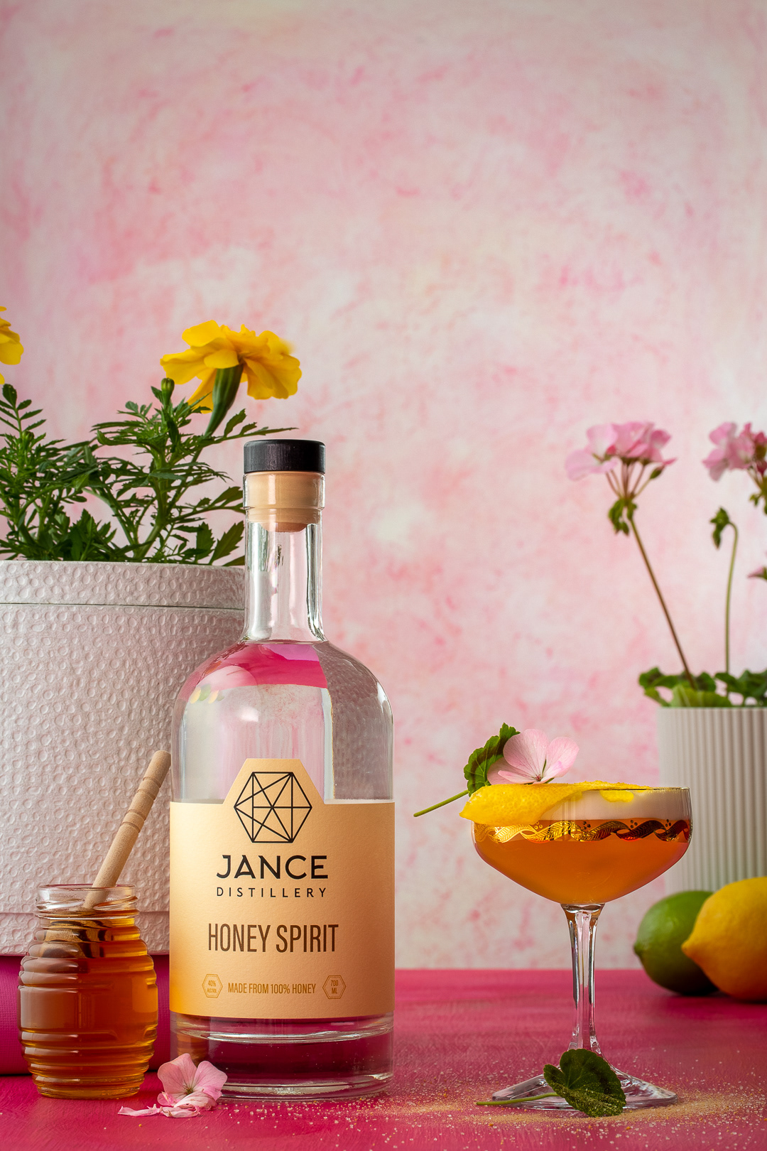 bee's knees: bespoke cocktail