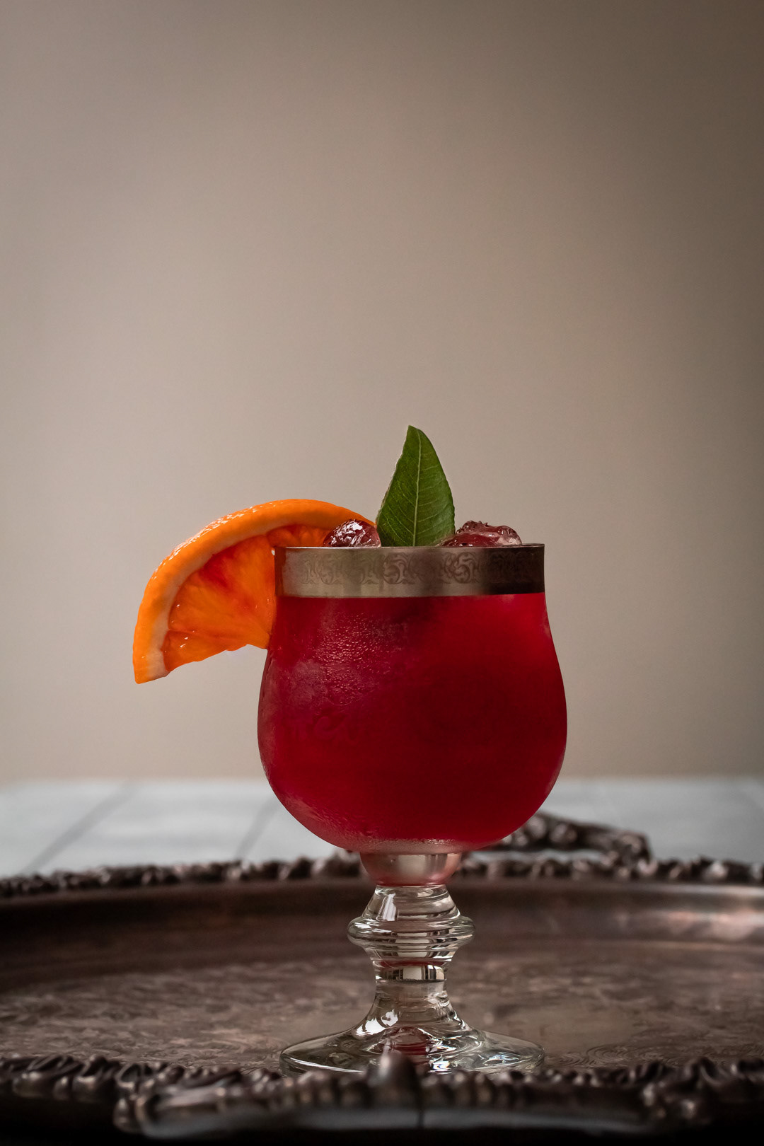 blood orange sangaree, bespoke cocktail