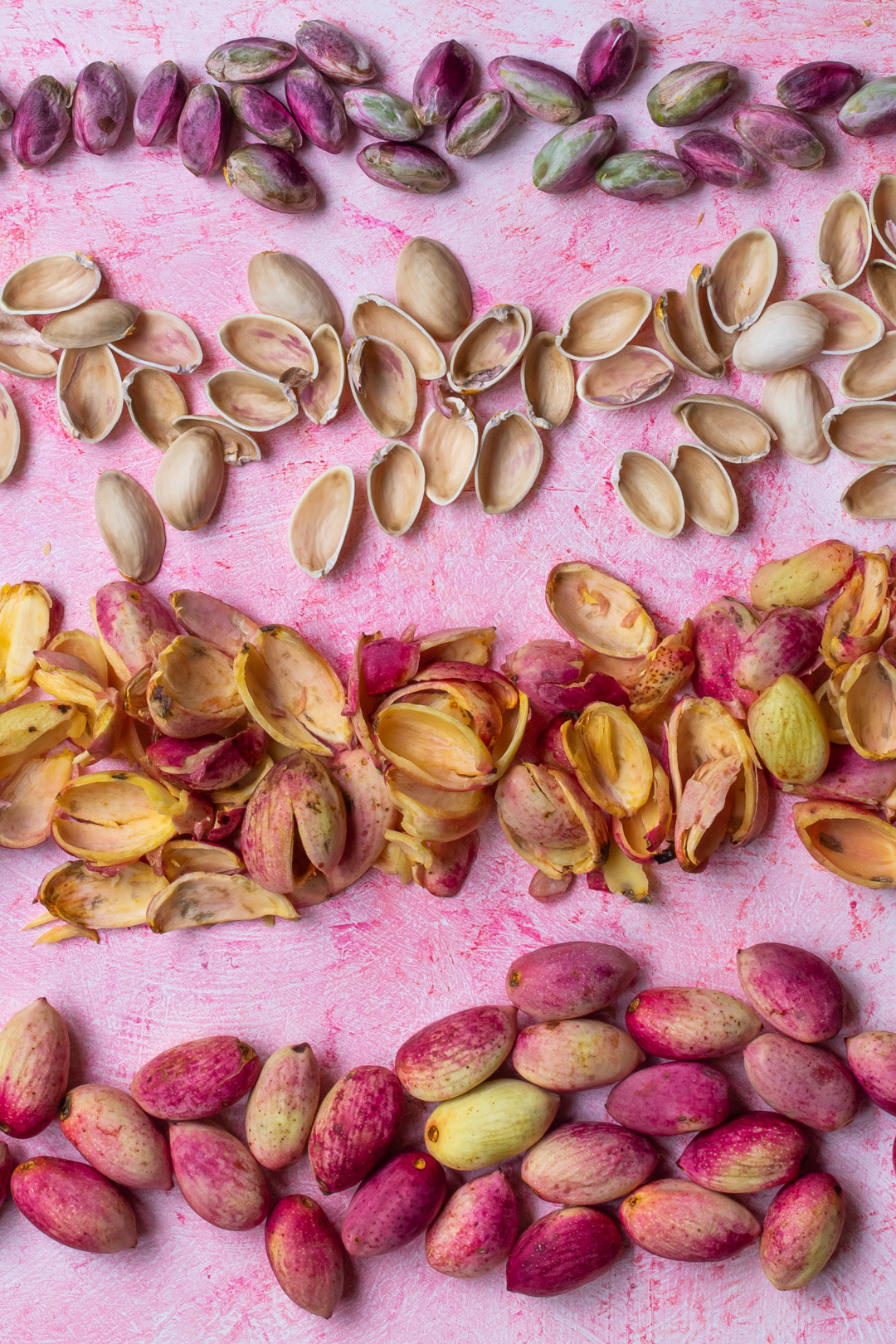 shelling fresh pistachios: featured by Pinterest Australia