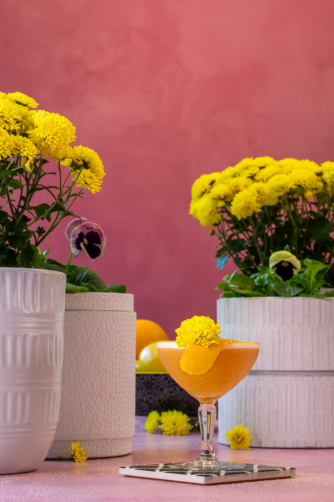 fancy honey bee cocktail