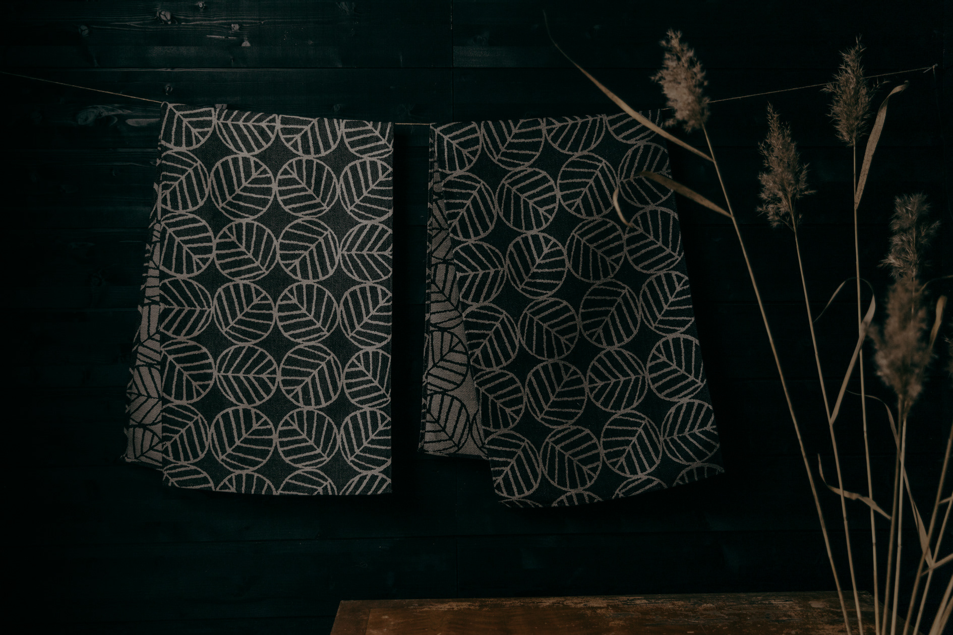 Sauna towel design LEPPÄ (2021) for Carlson (FI).