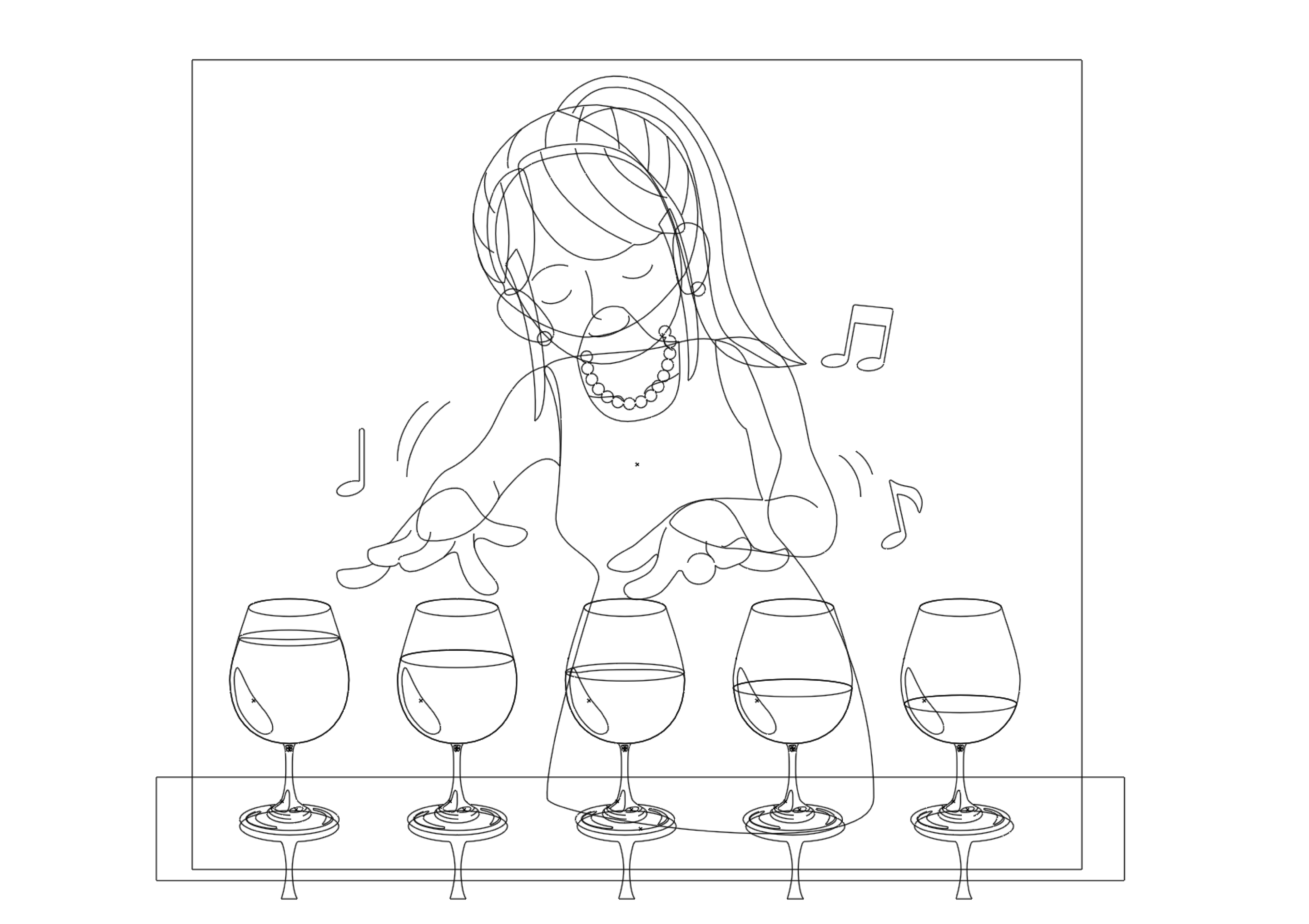 Adobe Illustratorアウトライン