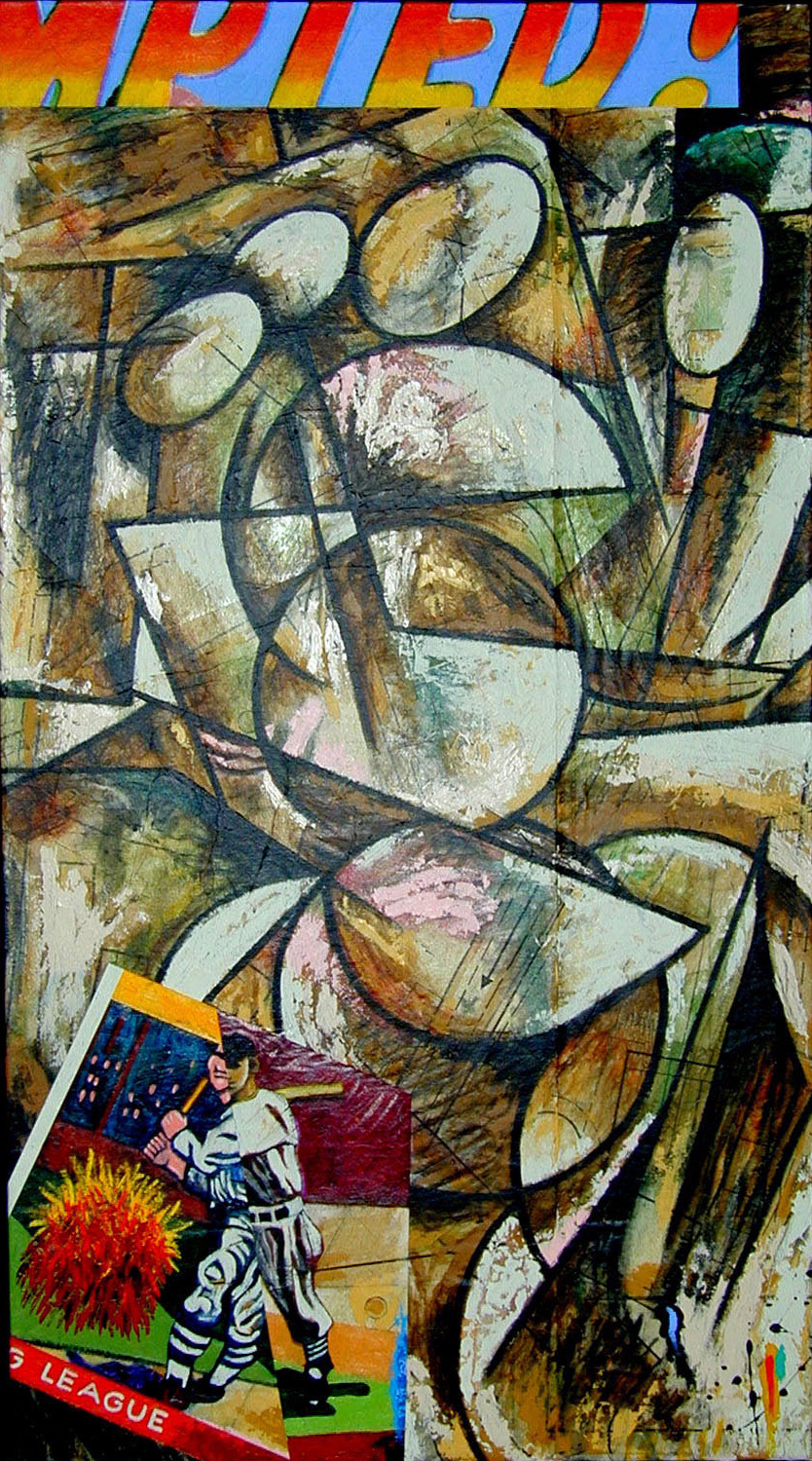 Fireball, 60” x 32,” Acrylic on Canvas, 2005 SOLD