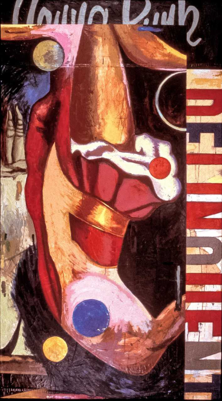 Young Punk Delinquent, Acrylic on Canvas SOLD