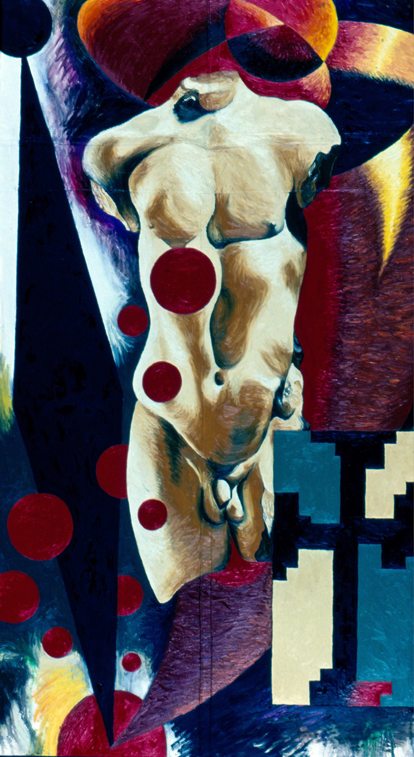 The Trinity, 60” x 32,” Oil on Canvas, 1993 SOLD