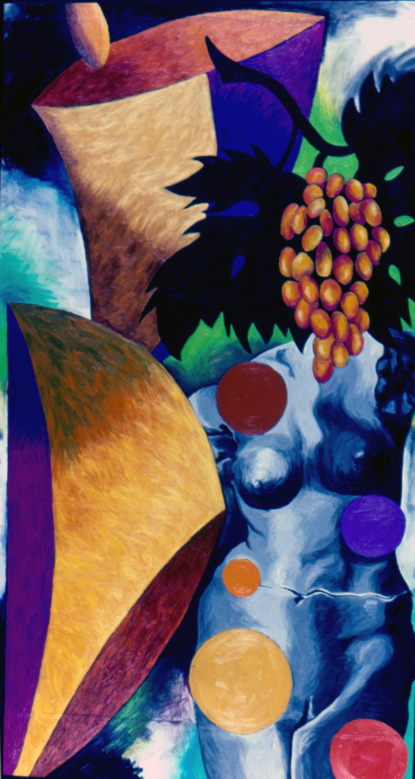 Forbidden Fruit, 60” x 32,” Oil on Canvas, 1990 SOLD