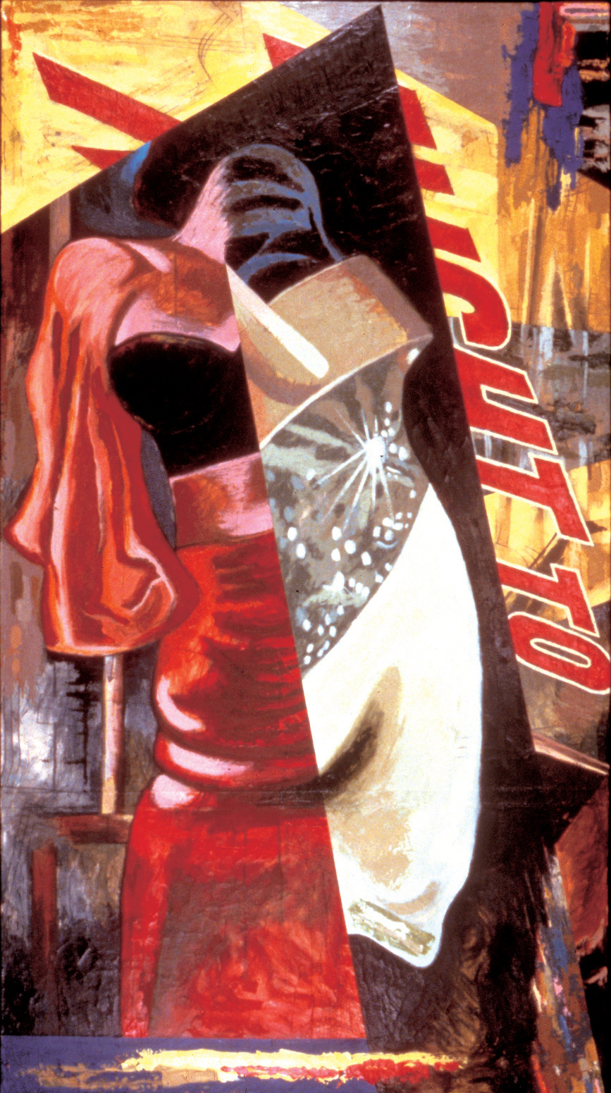 Flight to Mars, Acrylic on Canvas SOLD