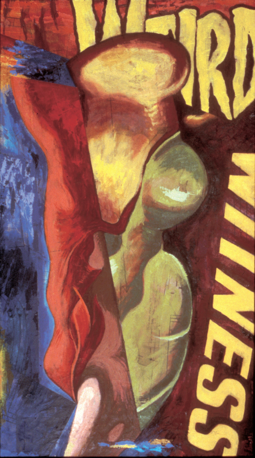 Weird Witness, Acrylic on Canvas SOLD