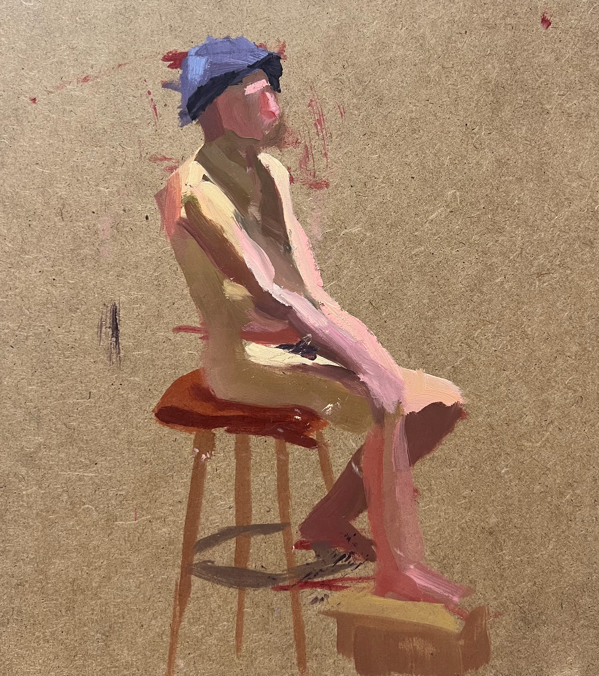 Tomek, 10 minute gesture, 2025