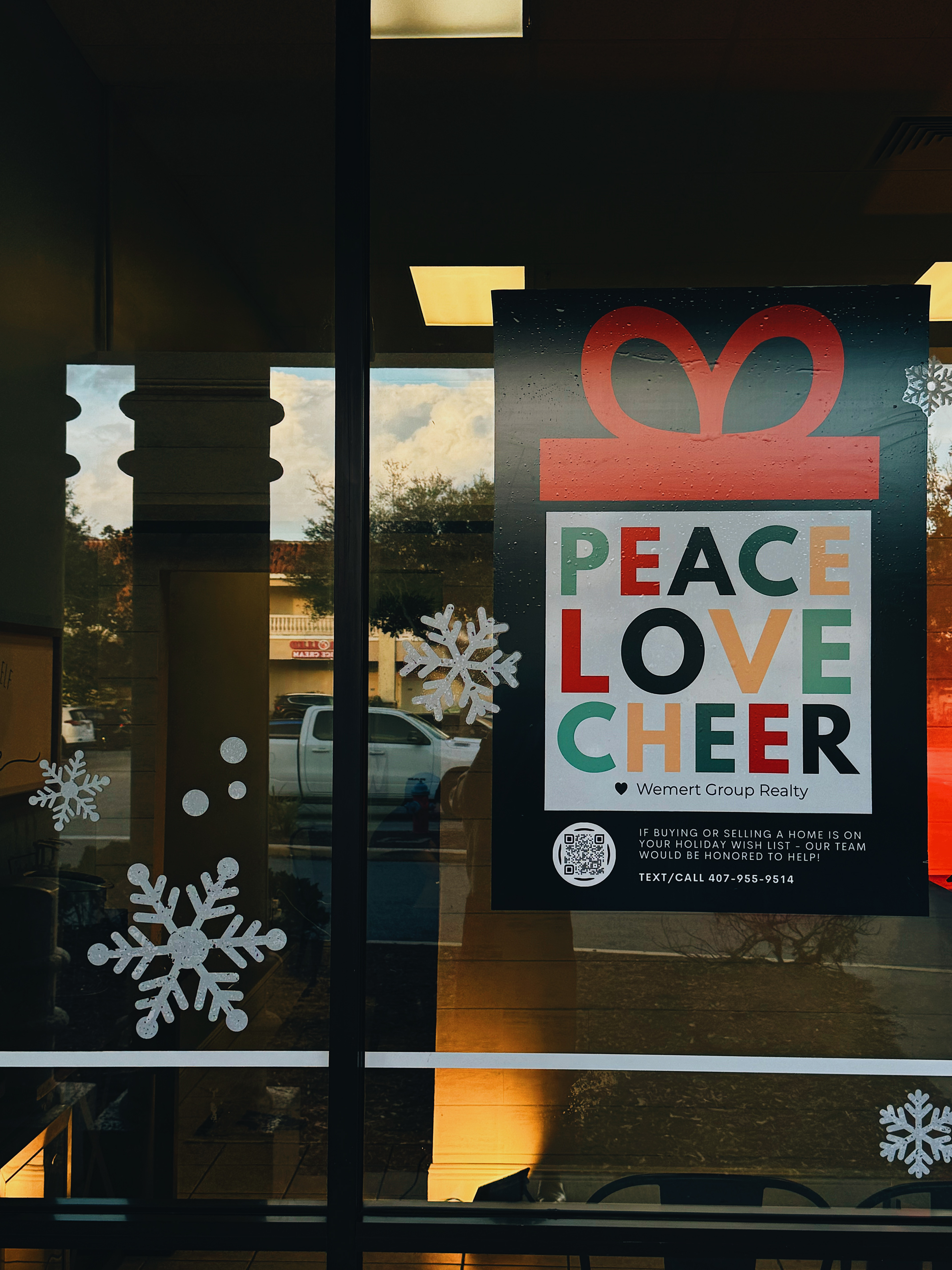 Holiday Window Signs