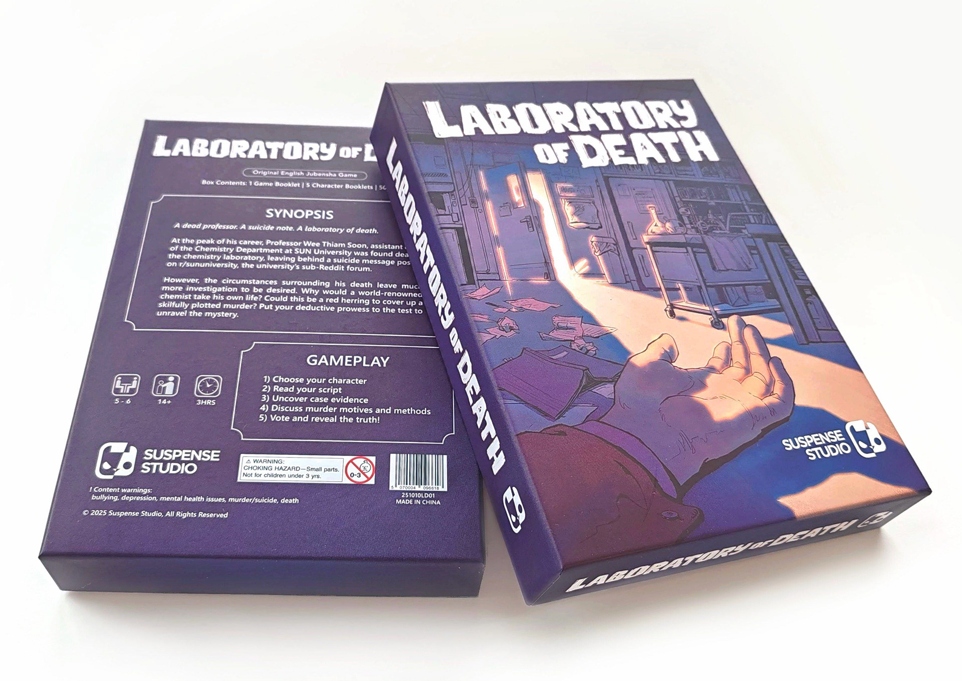 Laboratory of Death Board Game