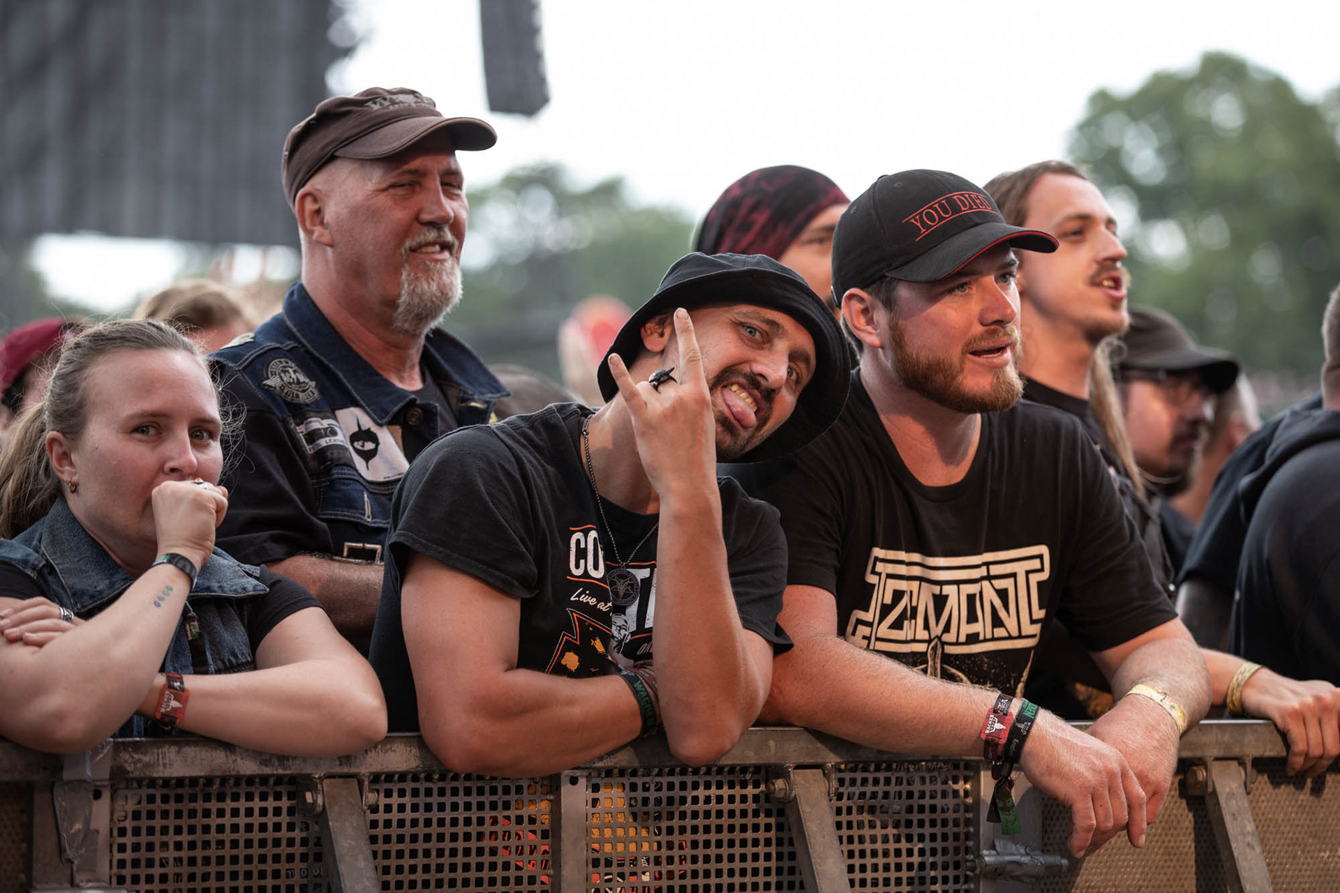 Metalheads at Wacken Open Air 2022
