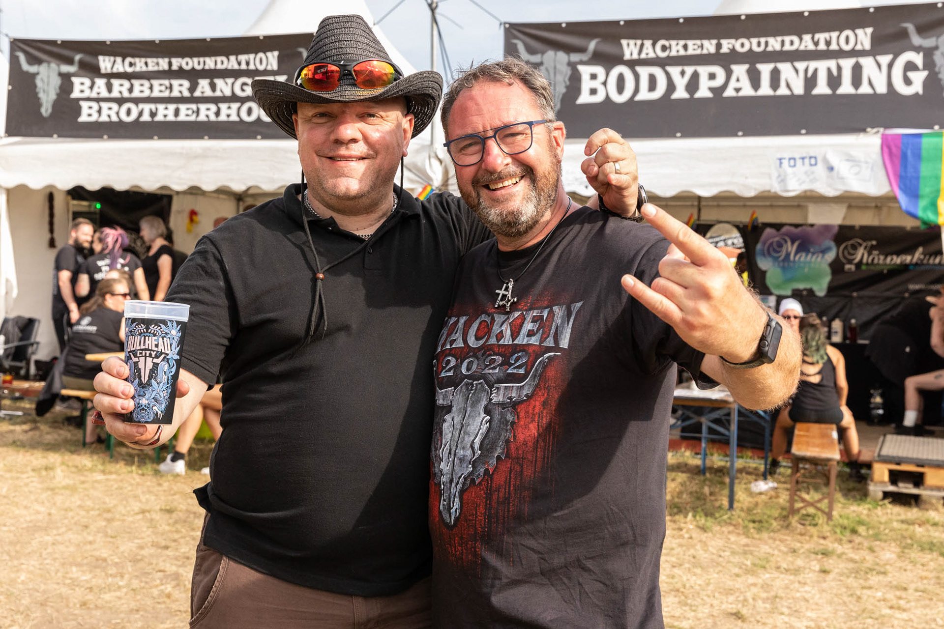 Metalheads at Wacken Open Air 2022