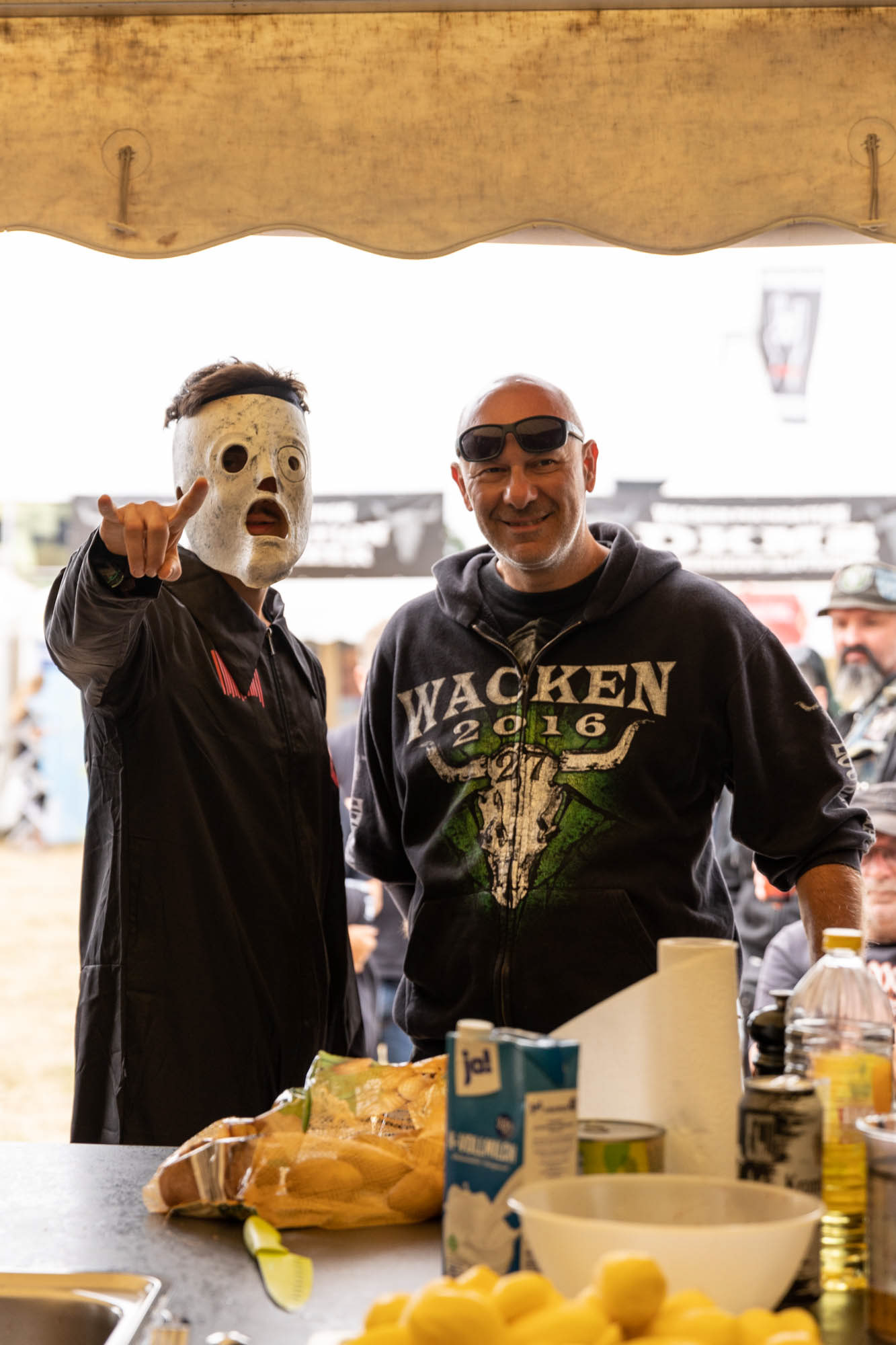 Metalheads at Wacken Open Air 2022