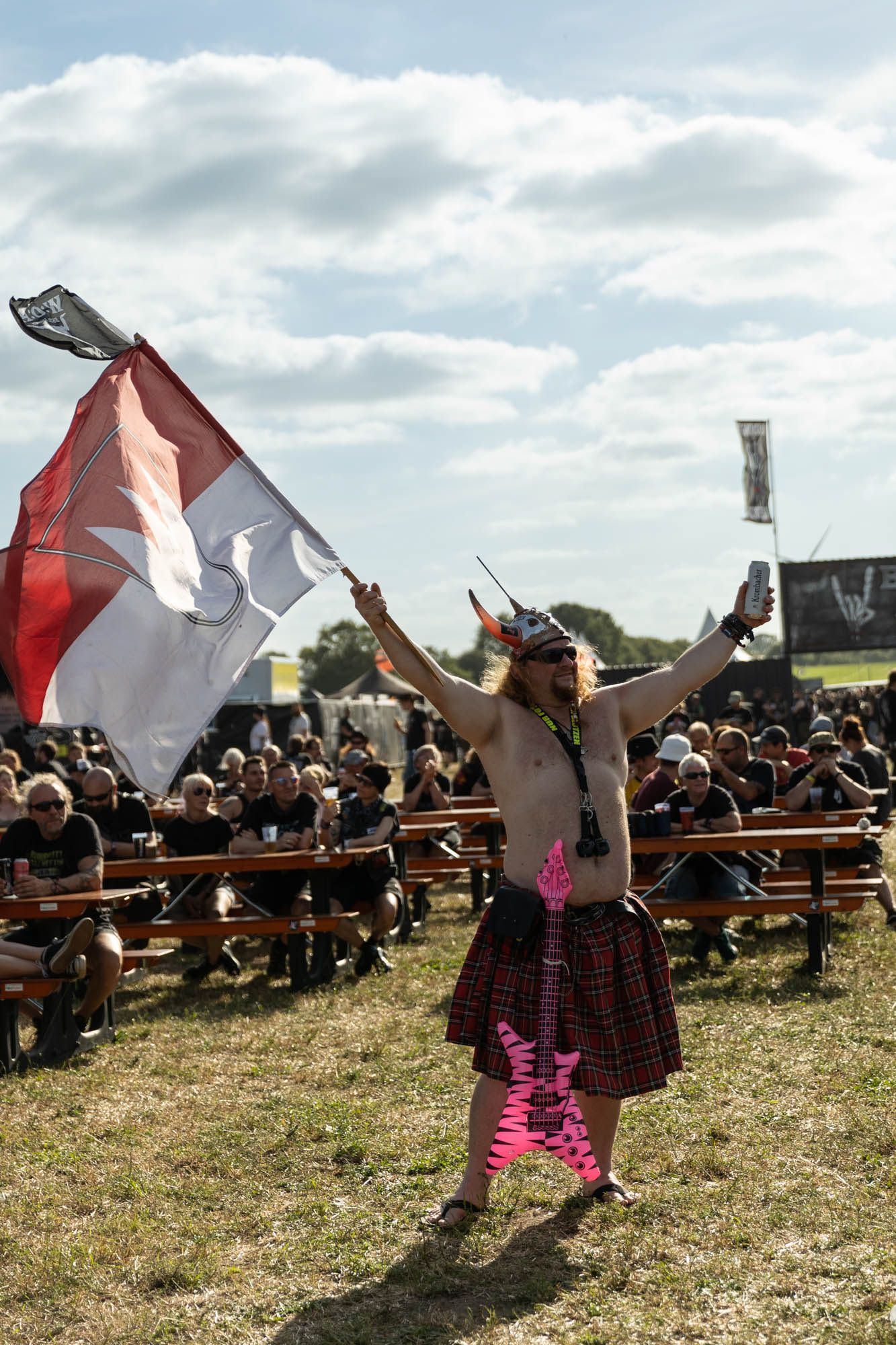 Metalheads at Wacken Open Air 2022