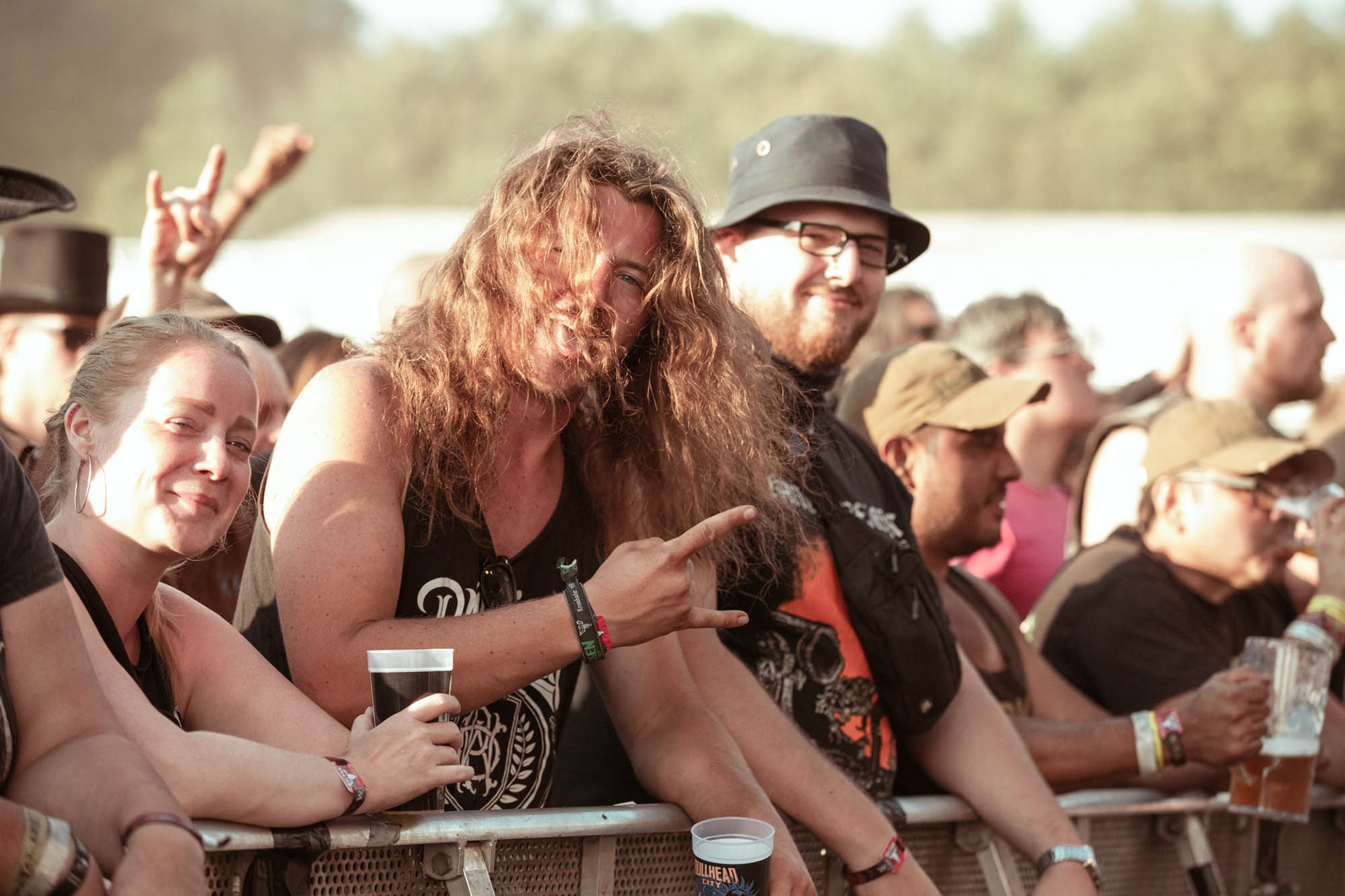 Metalheads at Wacken Open Air 2022