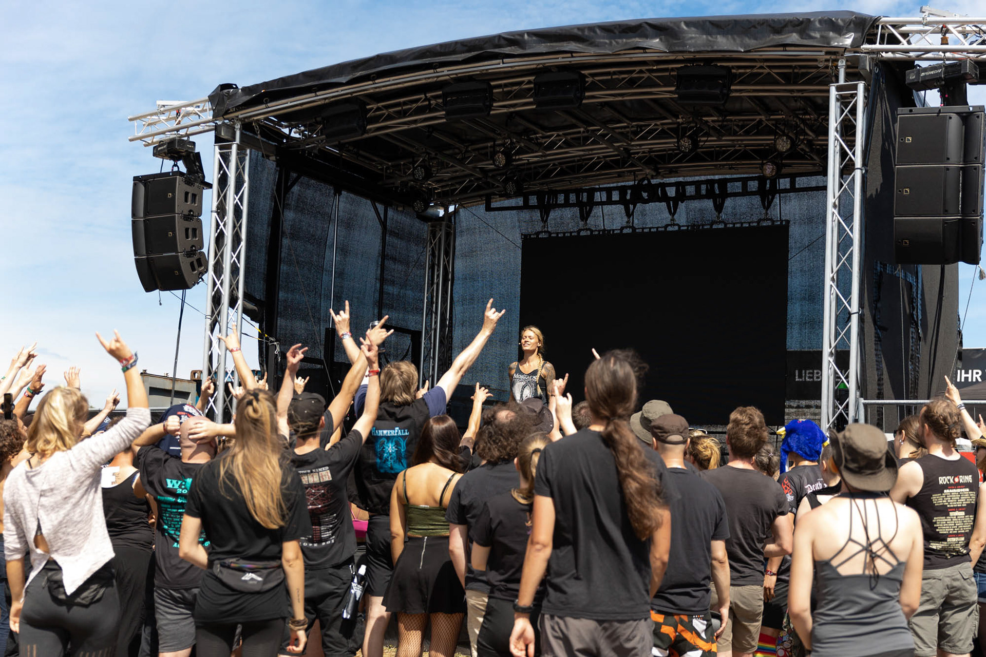 Metalheads at Wacken Open Air 2022