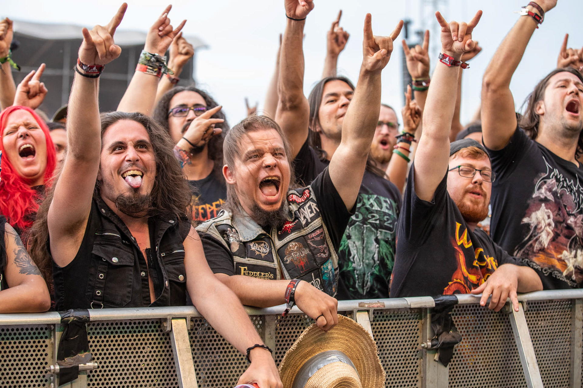 Metalheads at Wacken Open Air 2022