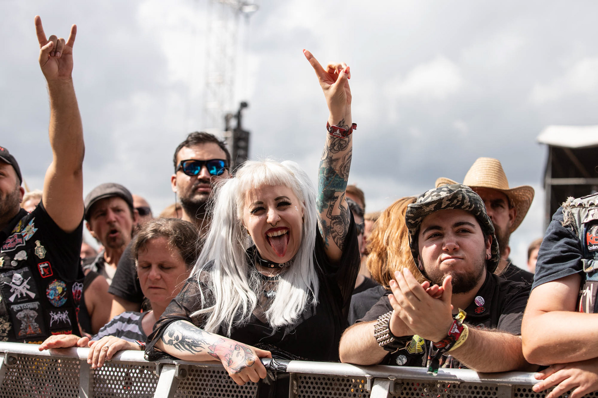 Metalheads at Wacken Open Air 2022