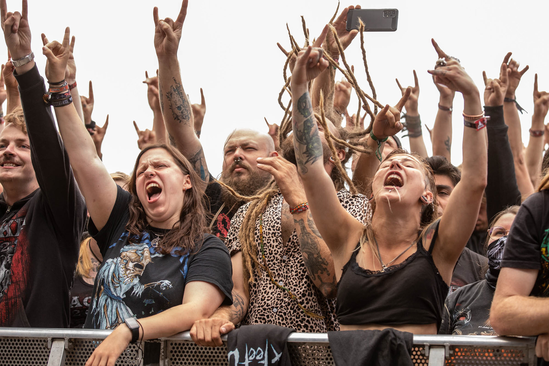 Metalheads at Wacken Open Air 2022
