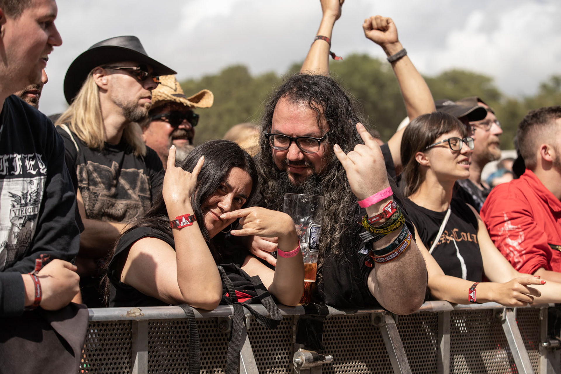 Metalheads at Wacken Open Air 2022